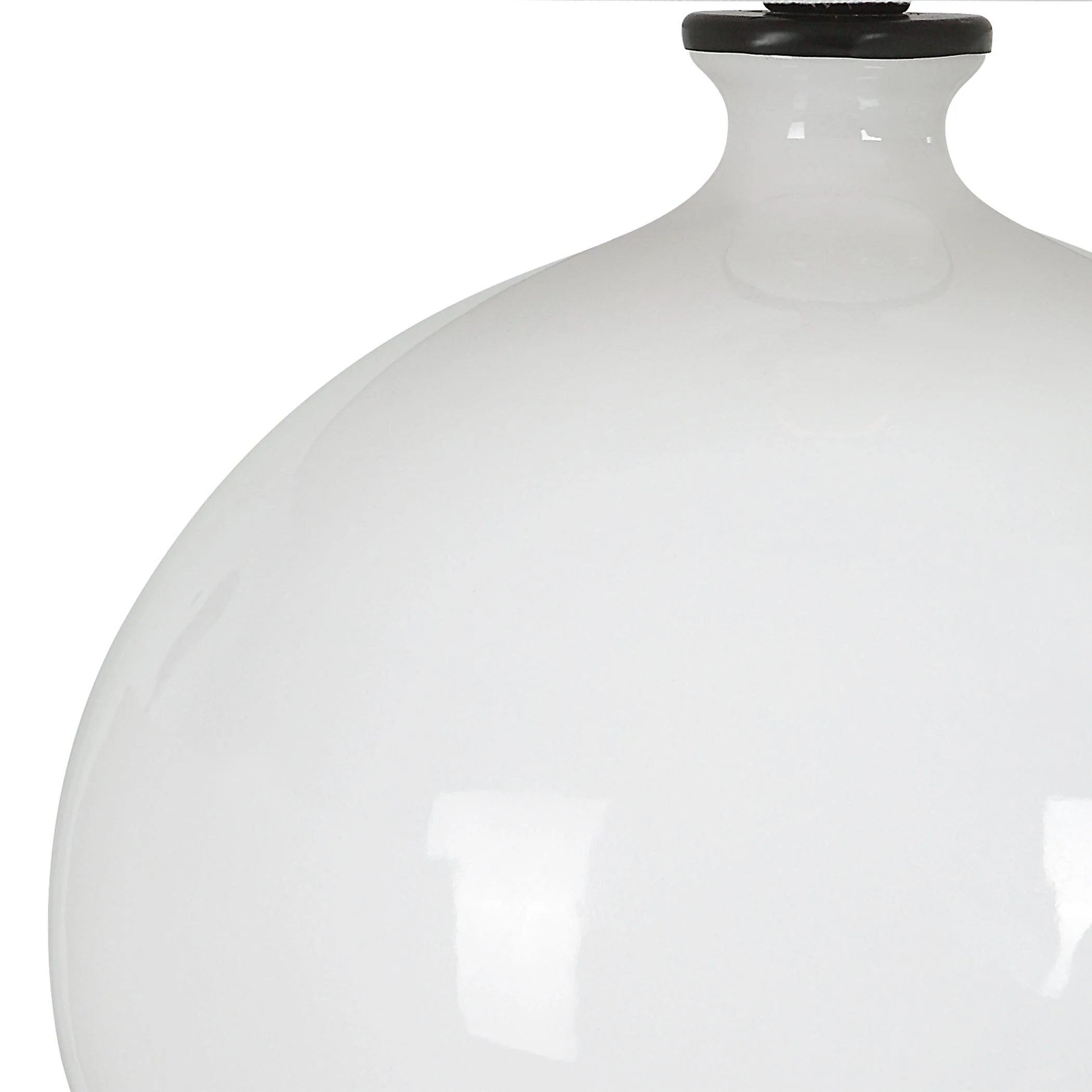 Collar Gloss White Table Lamp - Frankwebs