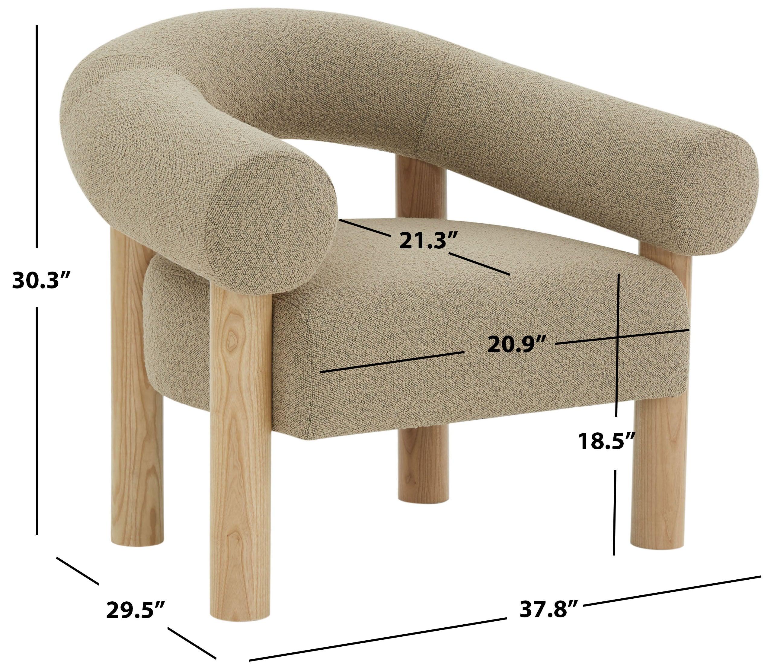 CARLEIGH BOUCLE ACCENT CHAIR - Frankwebs