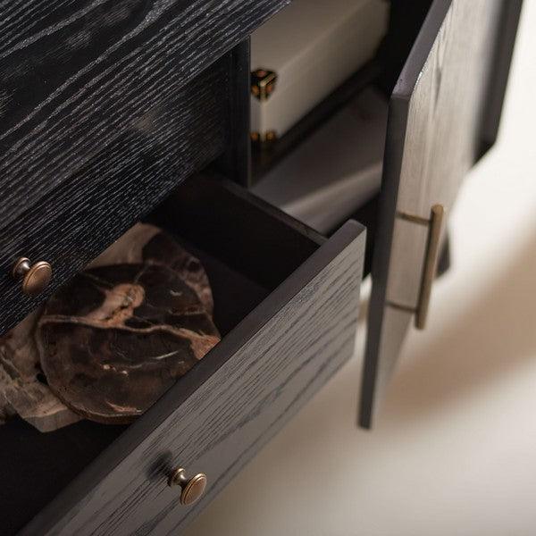 ELISSA MID-CENTURY SMALL MEDIA STAND - Frankwebs