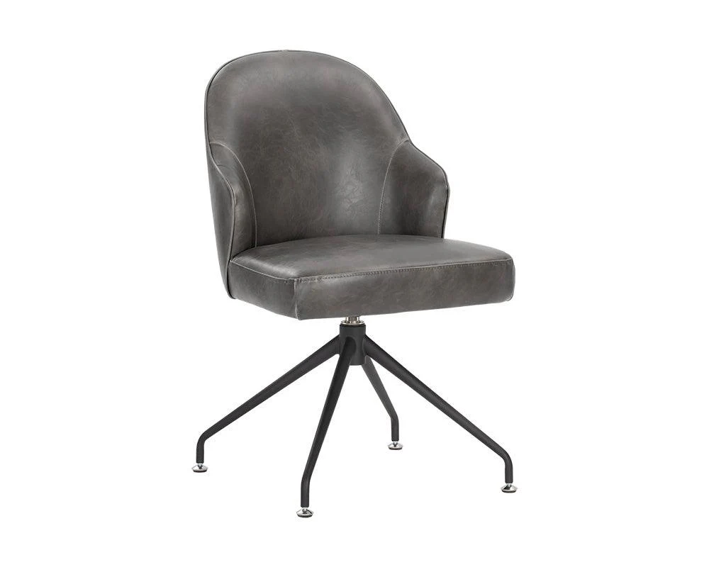 Bretta Swivel Dining Chair - Frankwebs