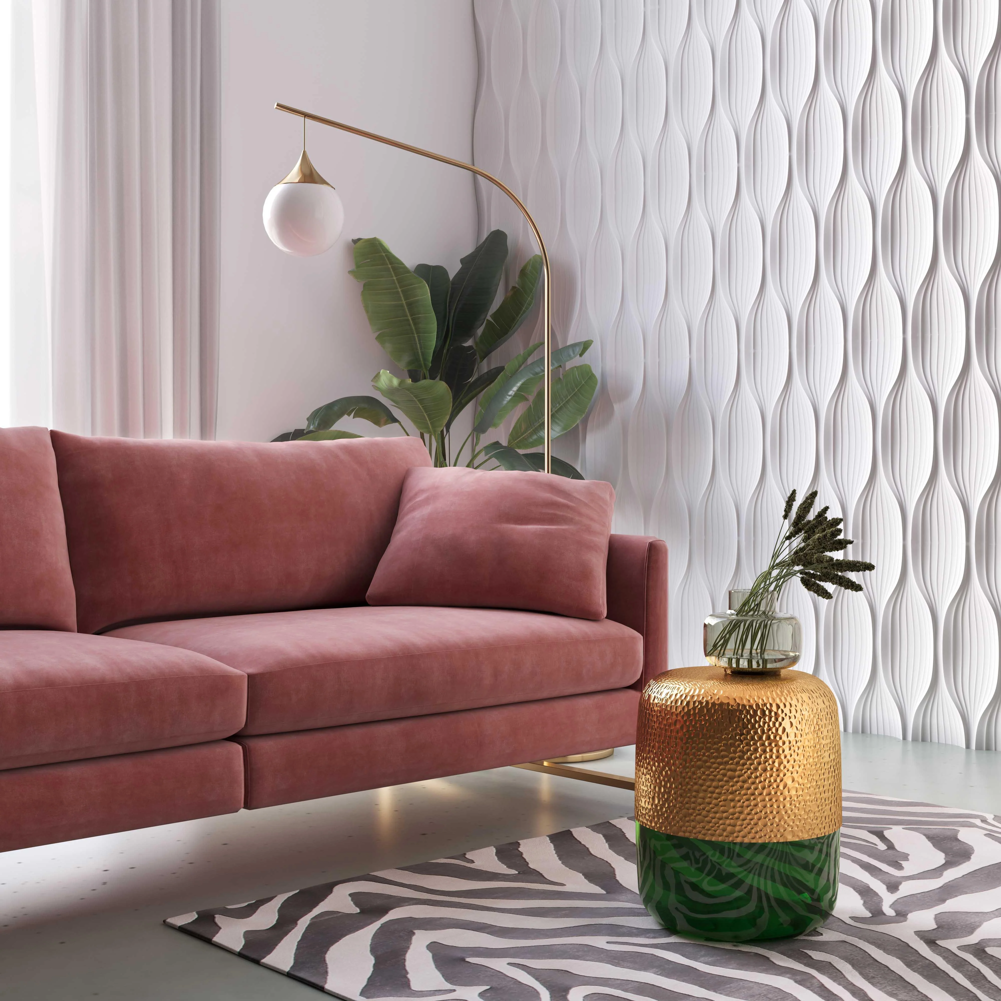 Kolla Green Side Table - Frankwebs