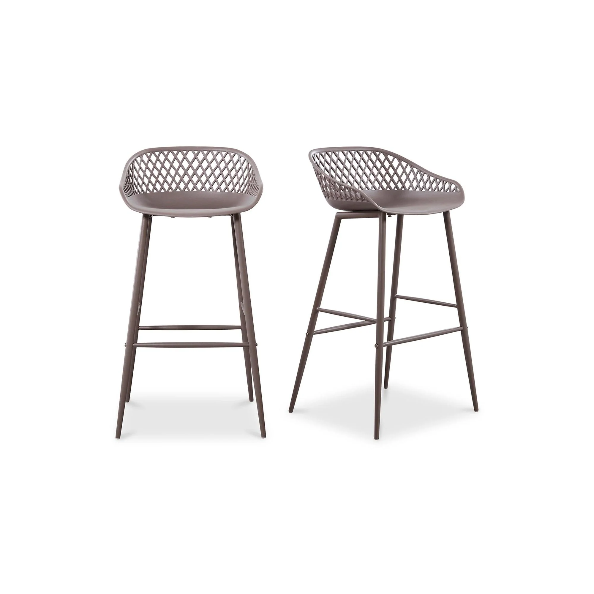 Piazza Outdoor Barstool Grey - Set Of Two - Frankwebs