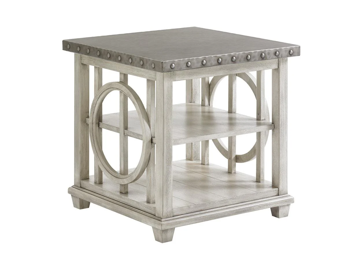 Oyster Bay Lewiston Square Lamp Table - Frankwebs