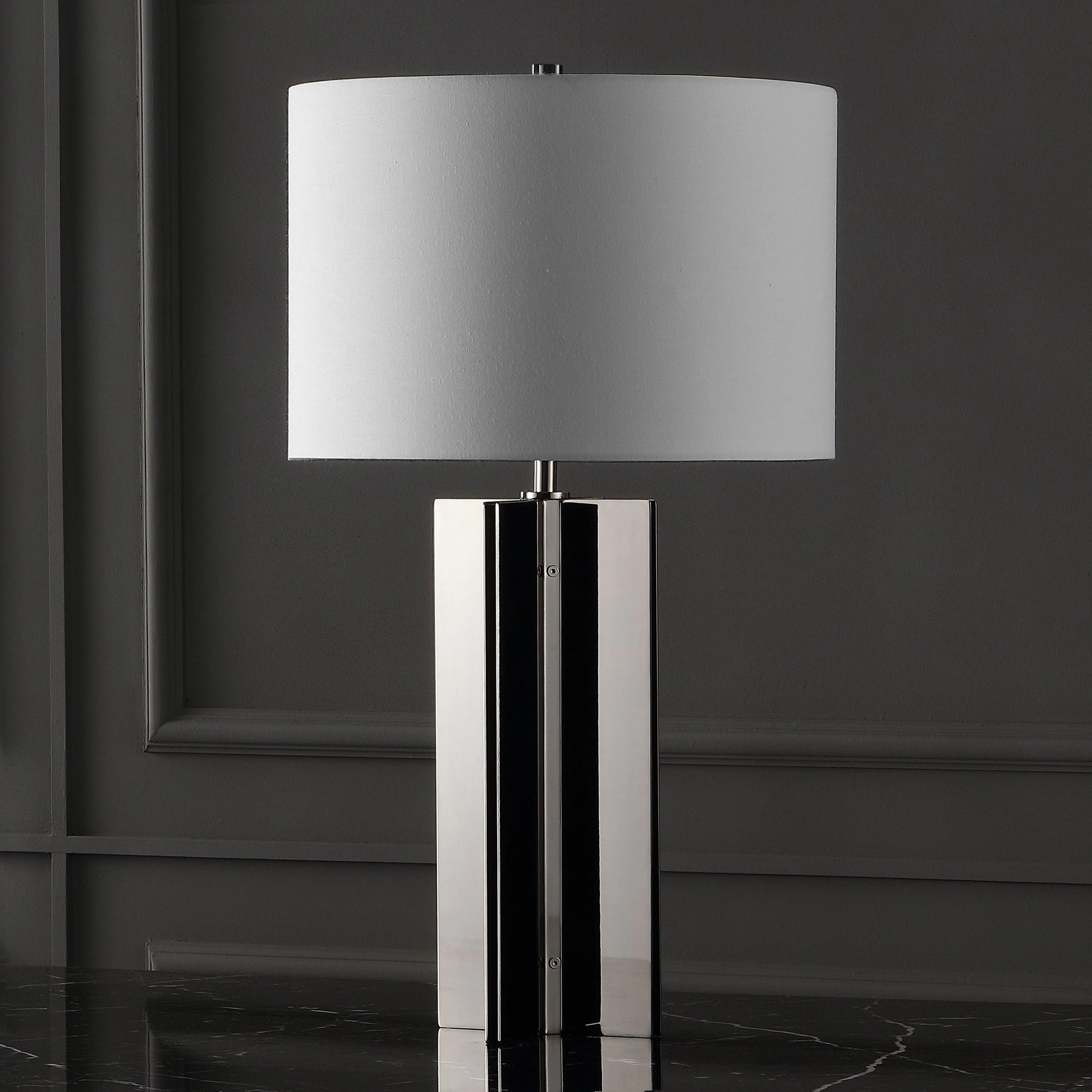 ROLLINS SQUARE METAL TABLE LAMP - Frankwebs