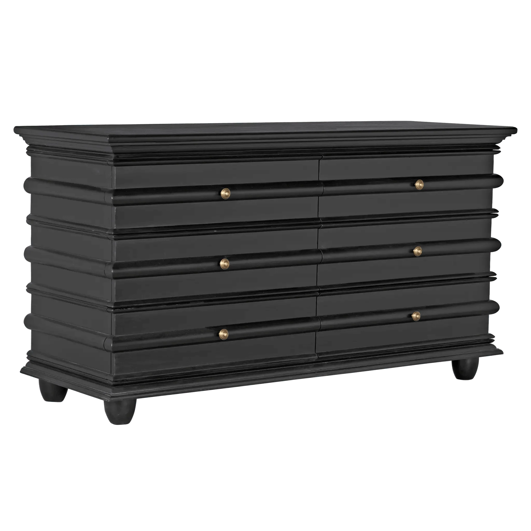 Ascona Chest, Hand Rubbed Black - Frankwebs