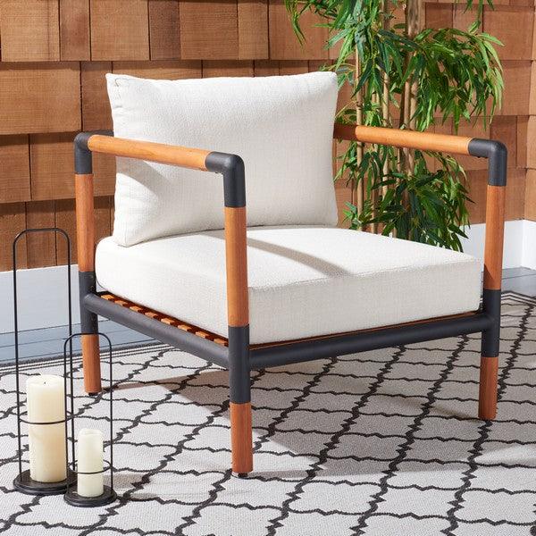 TOMMY METAL AND WOOD PATIO CHAIR - Frankwebs