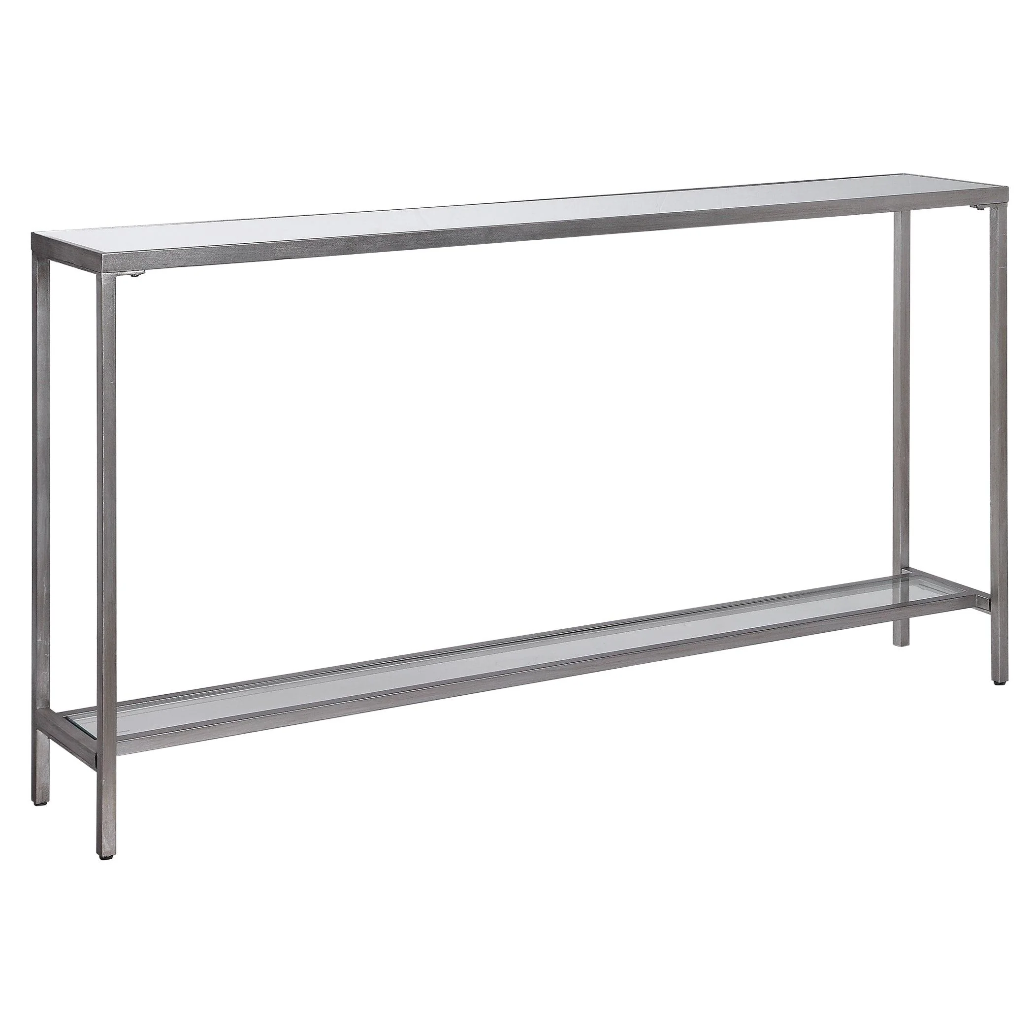 HAYLEY SILVER CONSOLE TABLE - Frankwebs