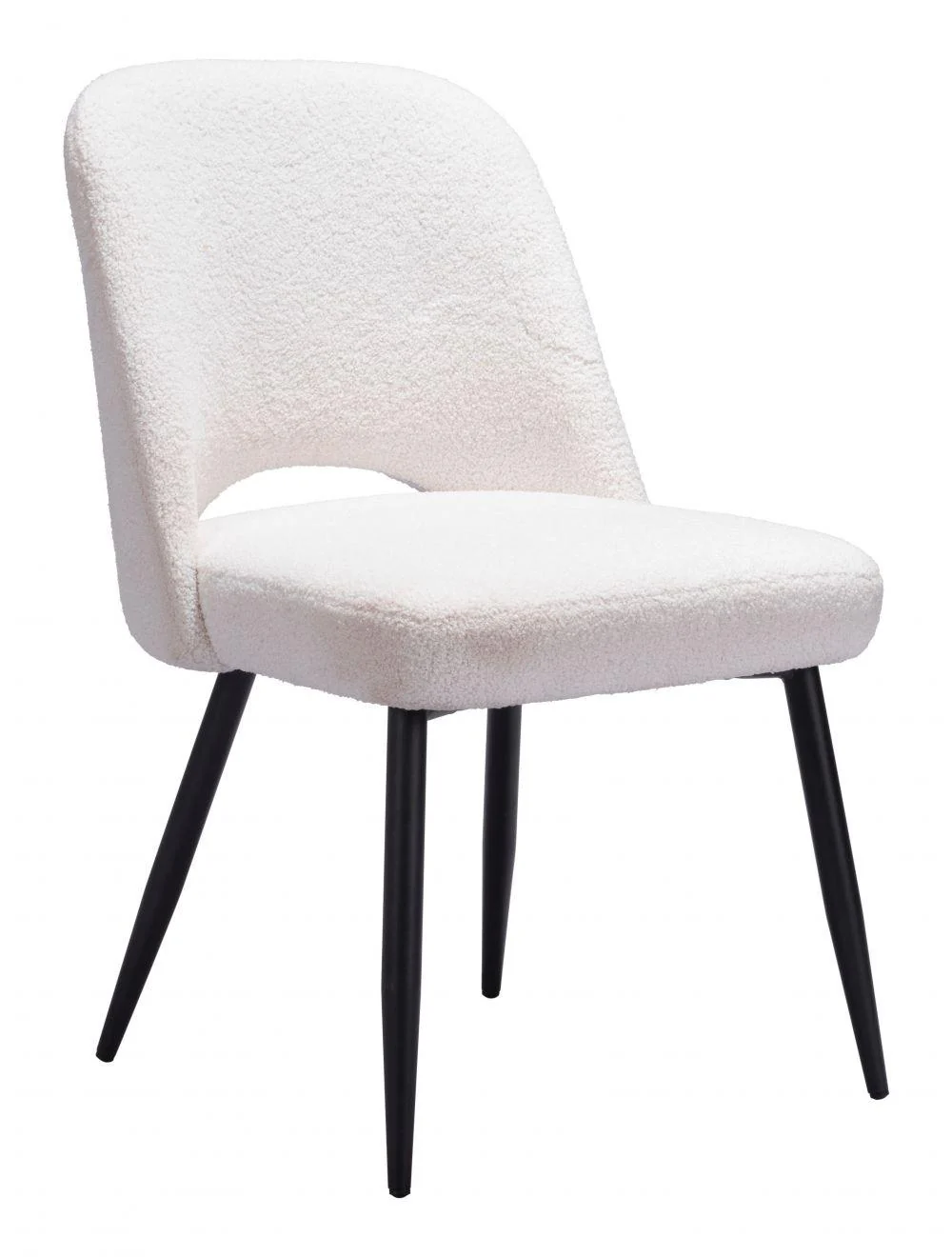 Teddy Dining Chair (Set of 2) Ivory - Frankwebs