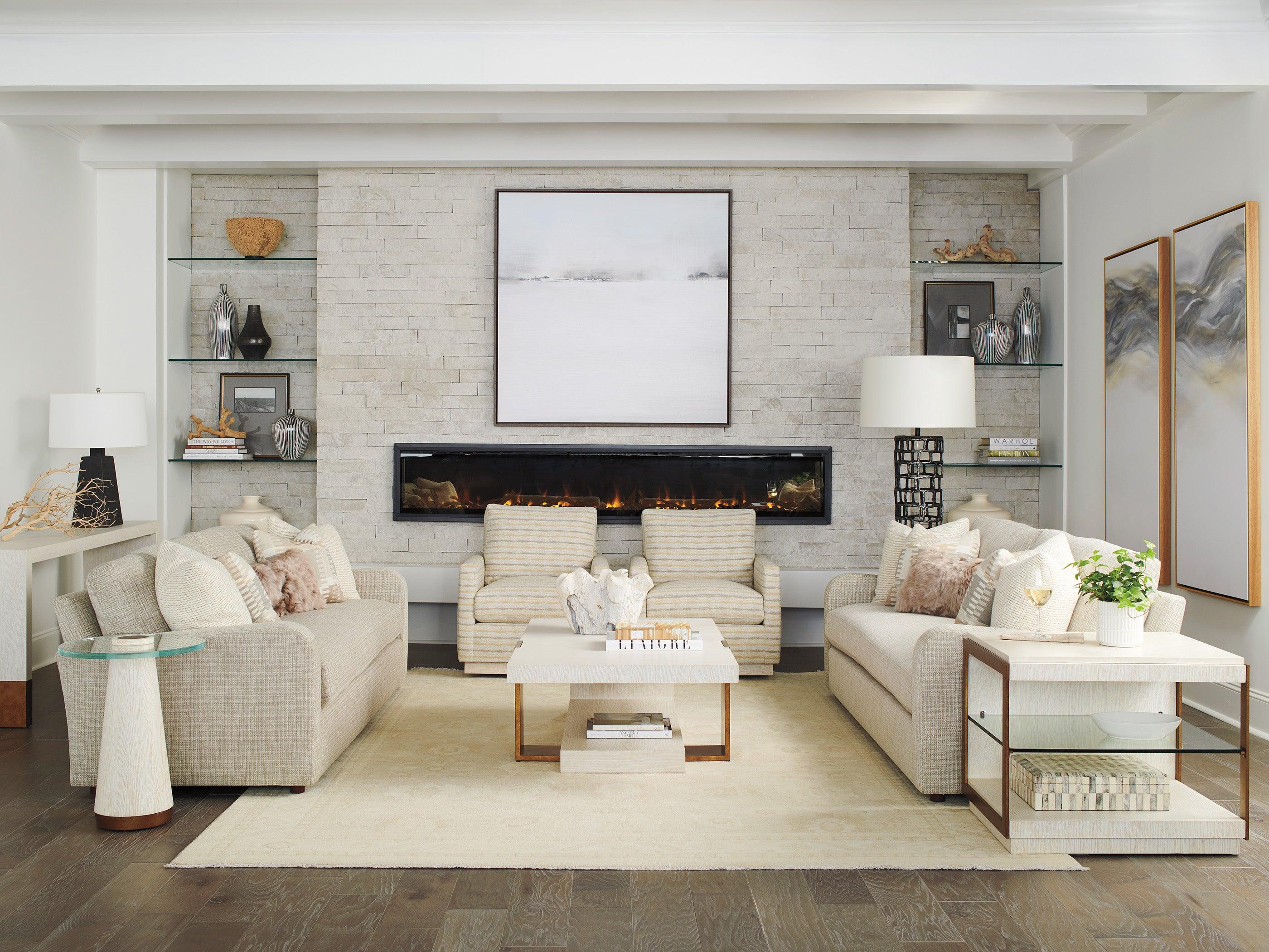 Carmel Castlewood Glass Top Accent Table - Frankwebs