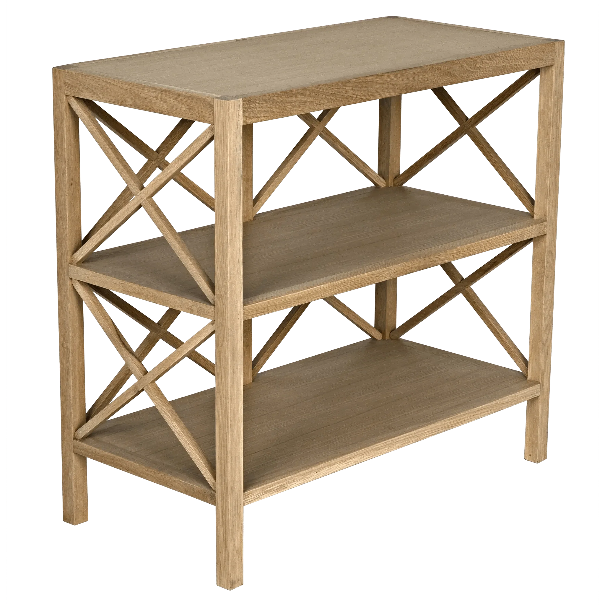 Nikolai Side Table, White Oak - Frankwebs