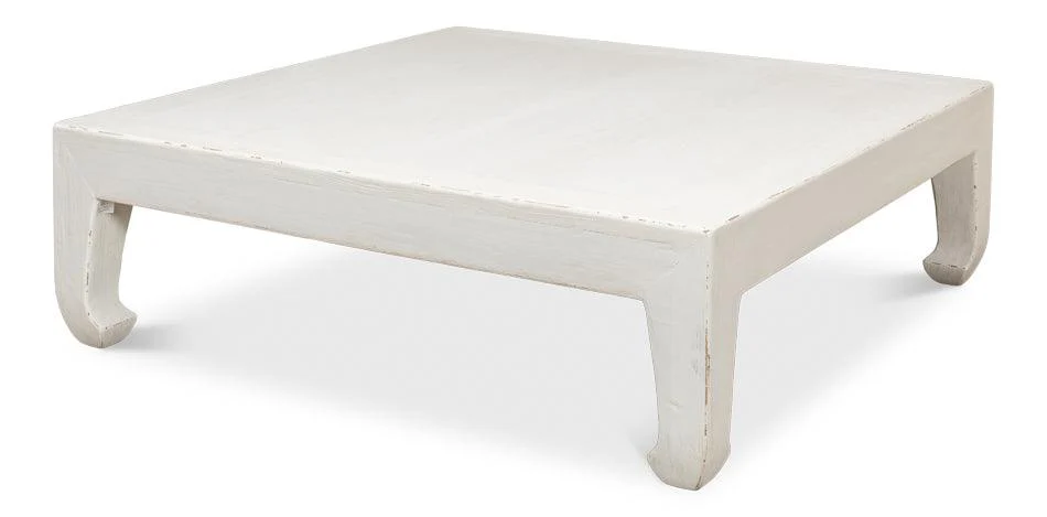 Classic Chinese Coffee Table - White - Frankwebs