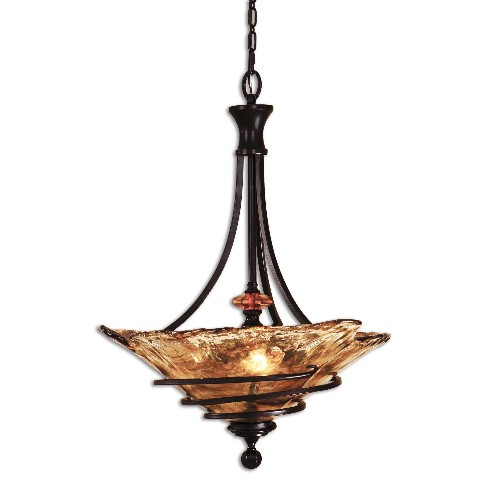 VITALIA 3 LT OIL RUBBED BRONZE PENDANT - Frankwebs