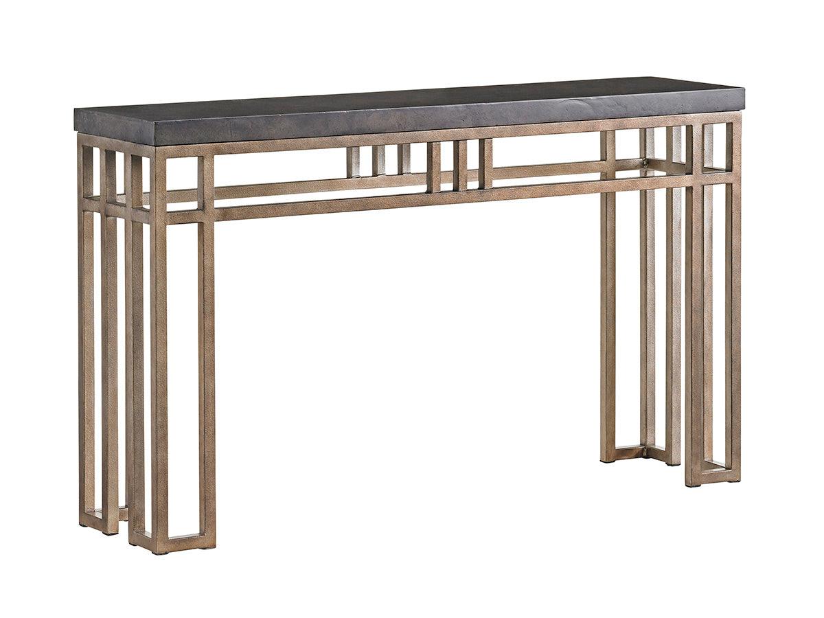 Cypress Point Montera Travertine Console - Frankwebs