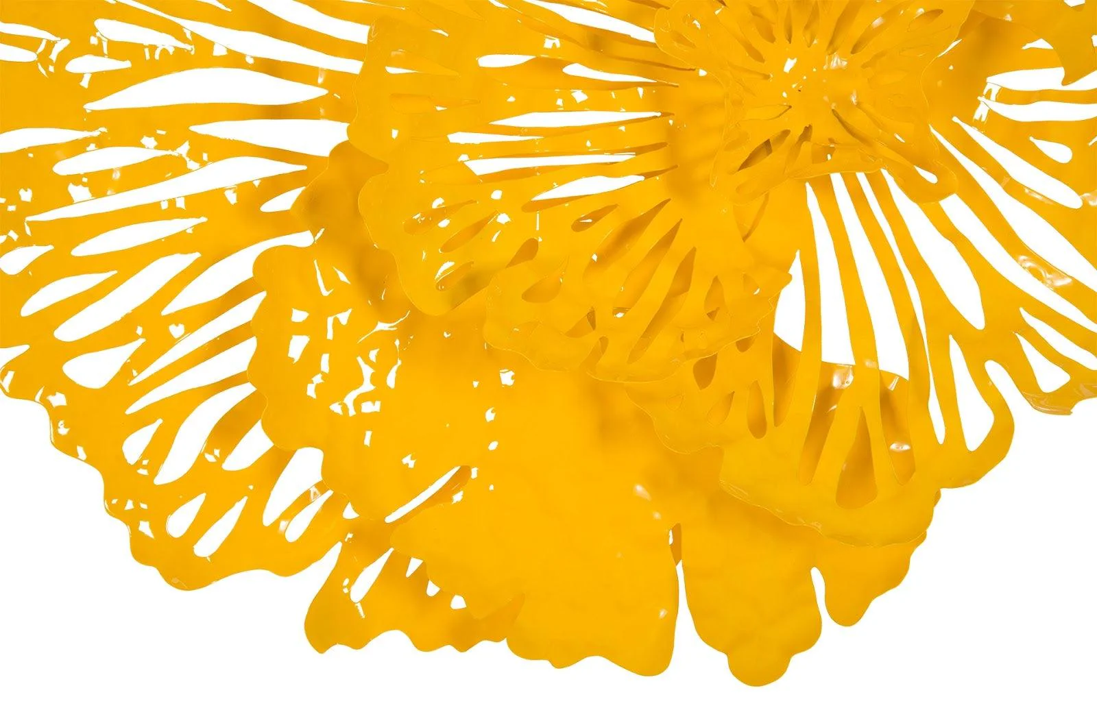 Flower Wall Art, Small, Dandelion, Metal - Frankwebs