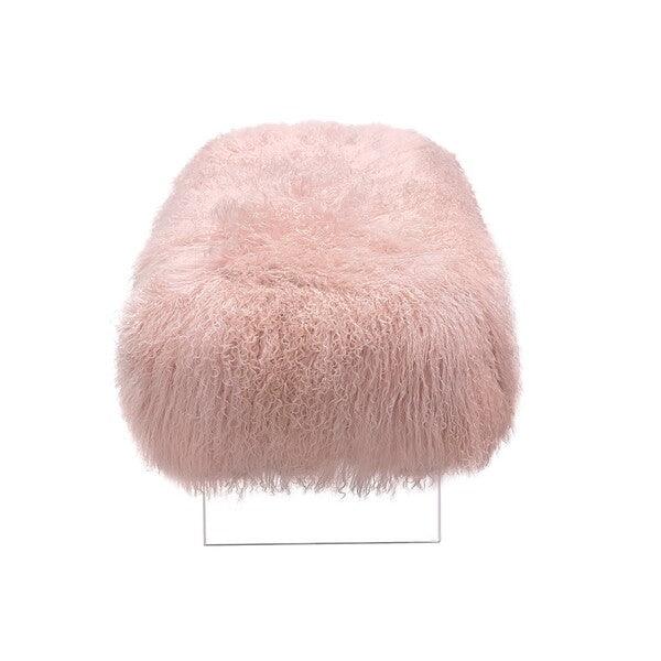 LILLIANA SHEEPSKIN OTTOMAN - Frankwebs