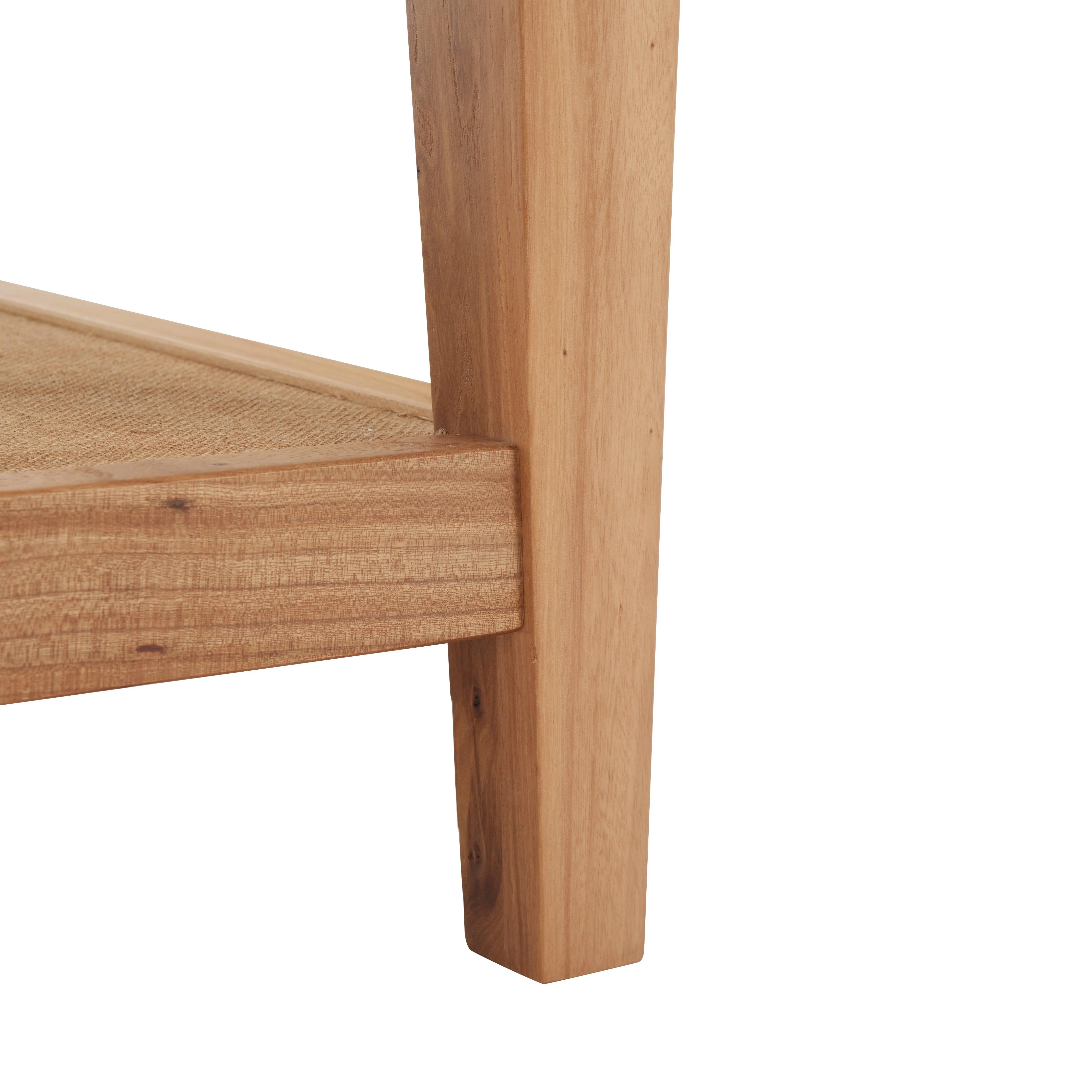 NICOLELLA SQUARE GLASS AND LINEN COFFEE TABLE - Frankwebs