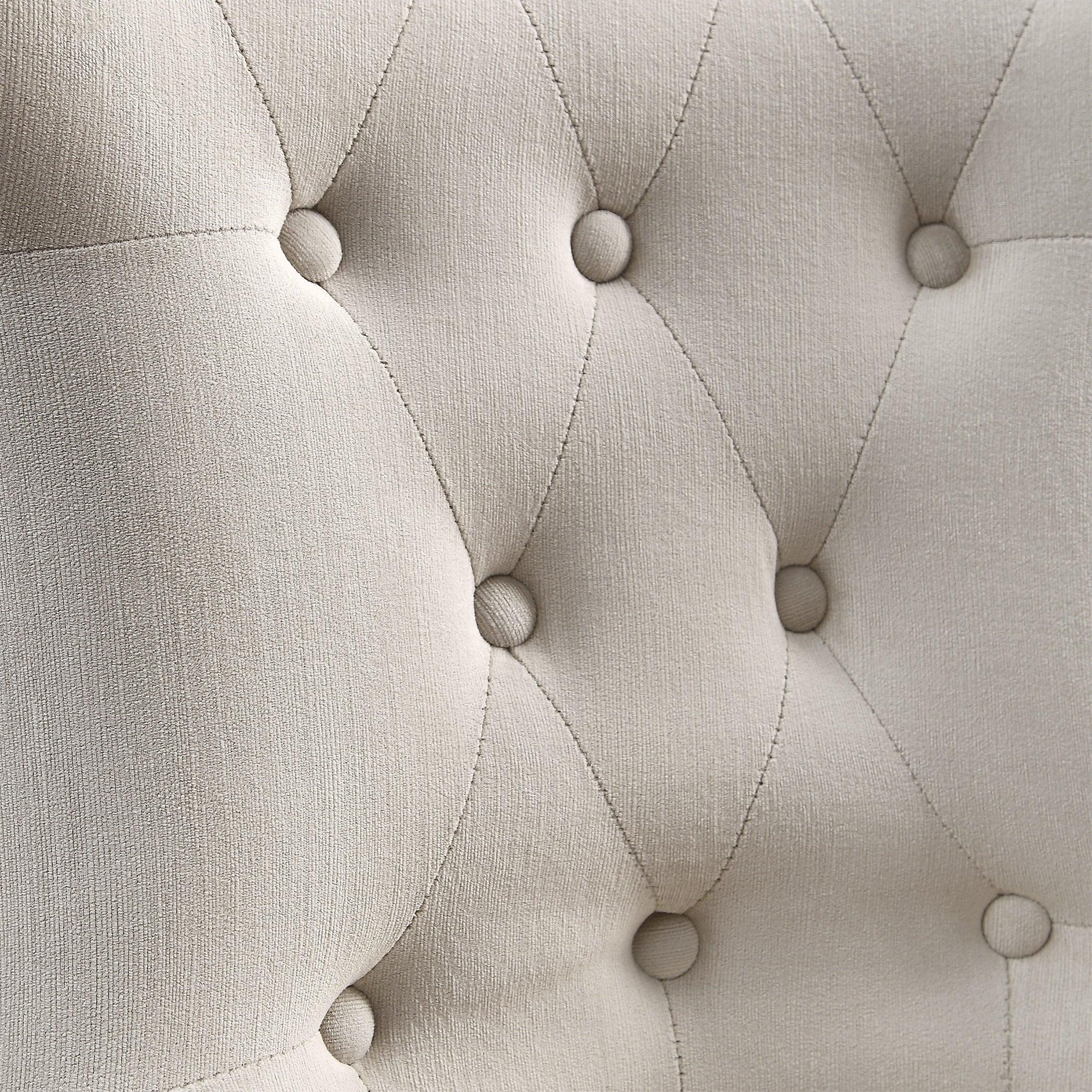 Arlette Tufted Wing Chair - Frankwebs