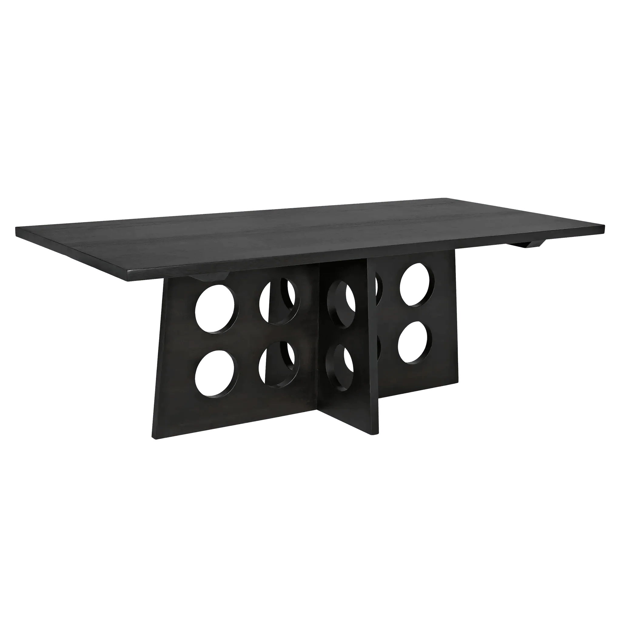 Carlo Dining Table, Ebony Walnut - Frankwebs