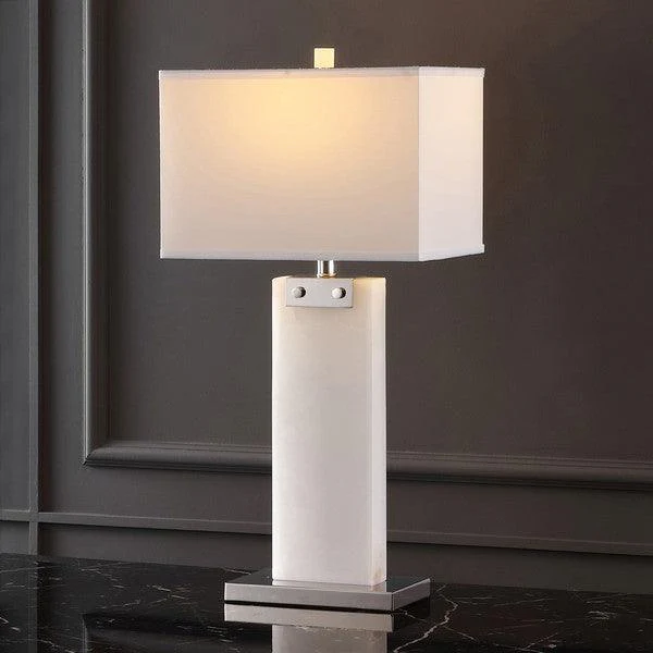 MORGEN ALABASTER TABLE LAMP - Frankwebs