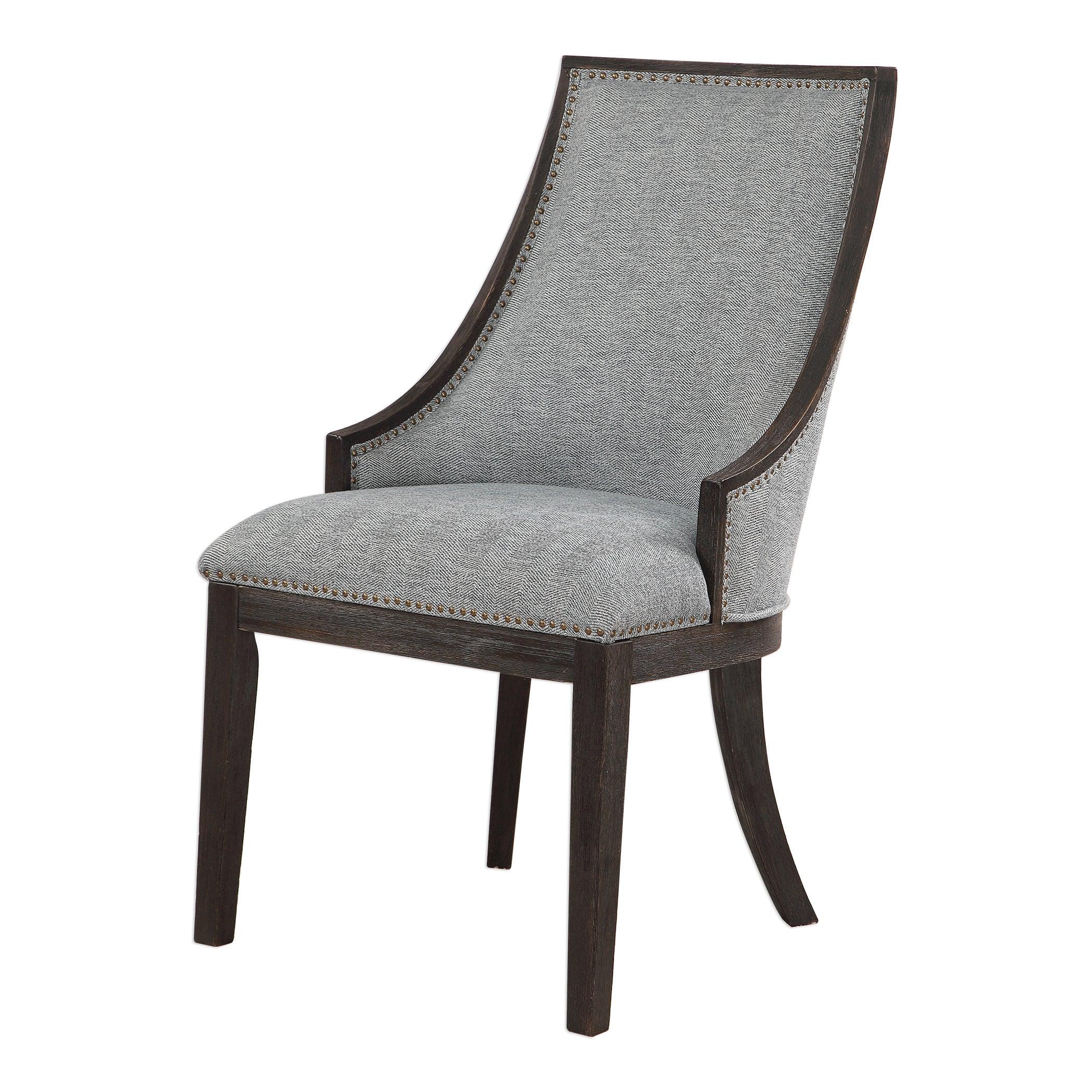 Janis Ebony Accent Chair - Frankwebs