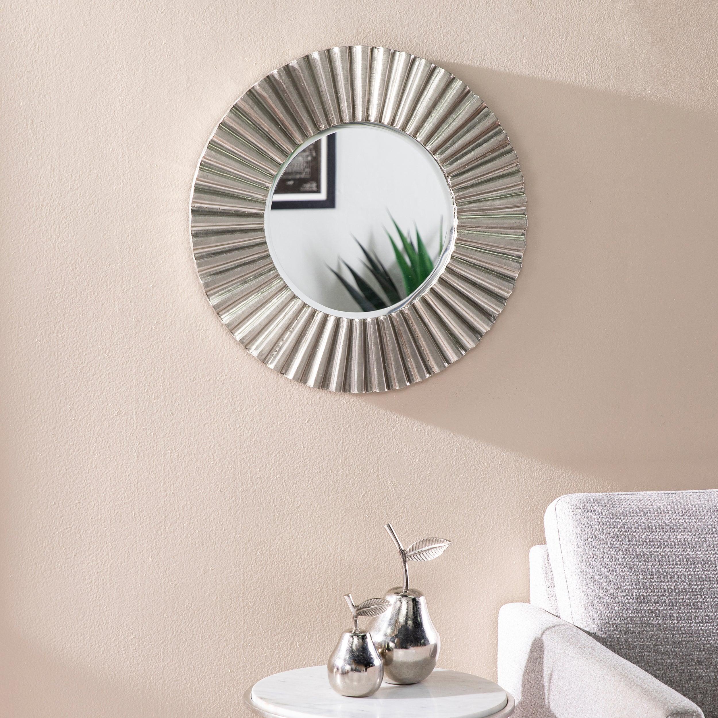 Hessmer Round Decorative Mirror - Frankwebs