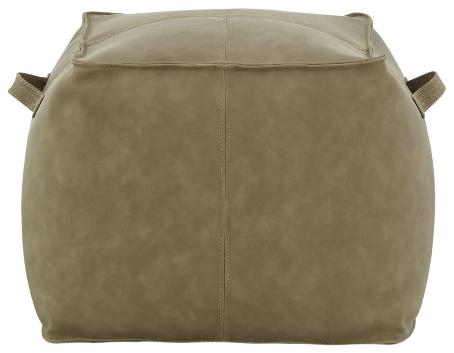 PABLO VEGAN LEATHER POUF - Frankwebs