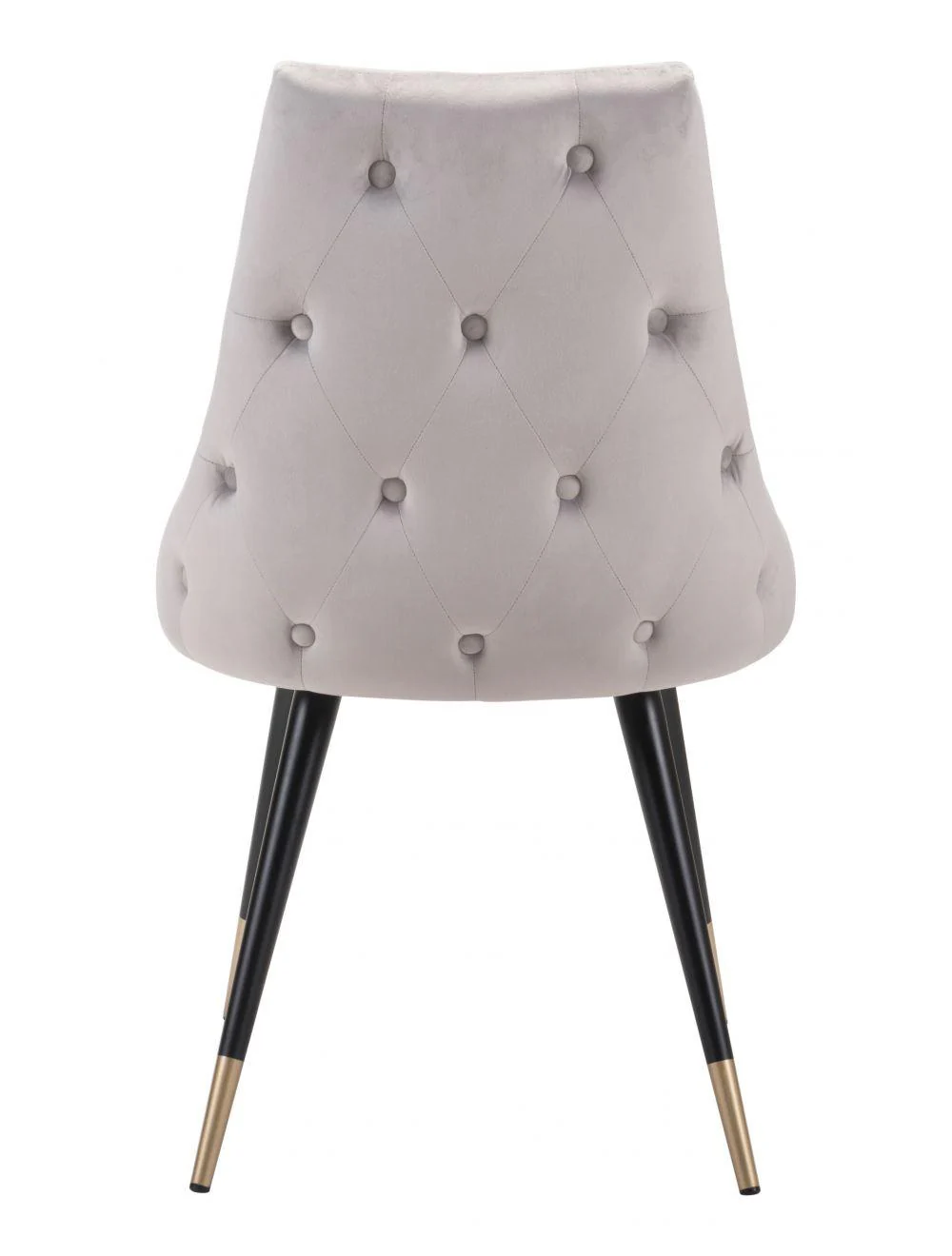 Piccolo Dining Chair (Set of 2) Gray - Frankwebs