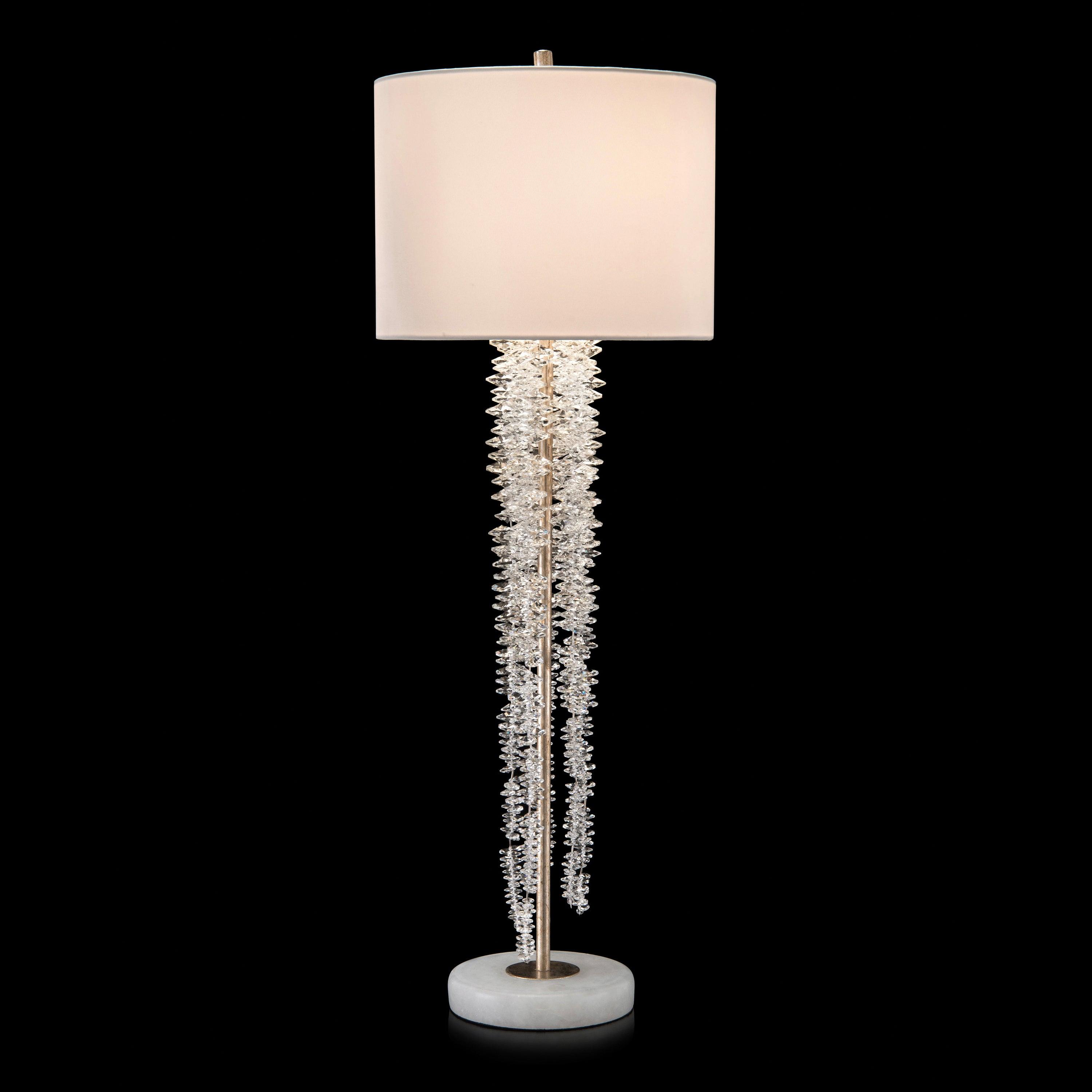 Cascading Crystal Waterfall Table Lamp 1 - Frankwebs