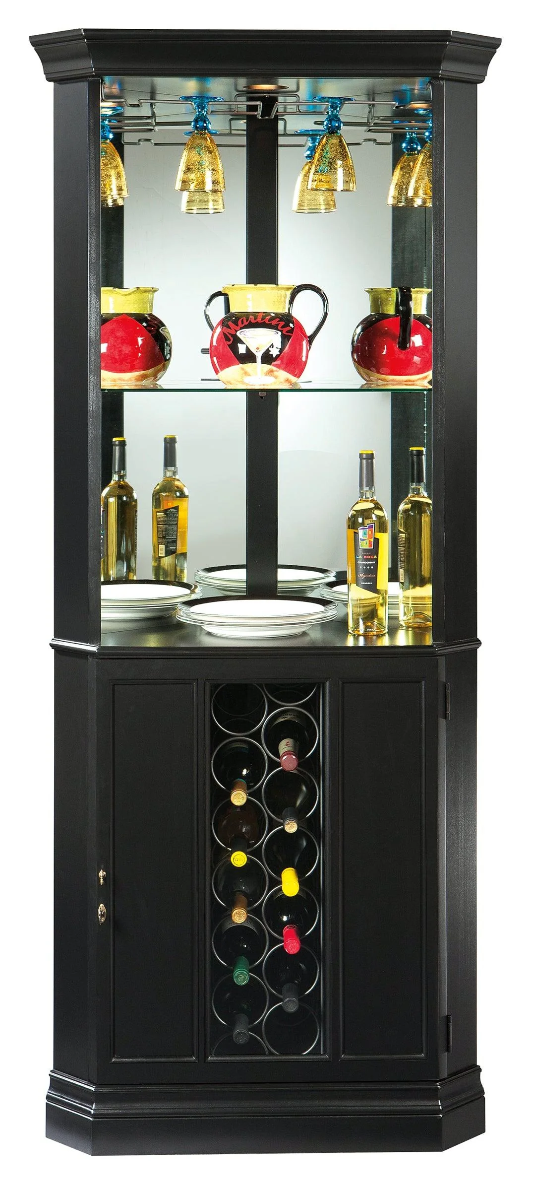 Piedmont VII Corner Wine Cabinet - Frankwebs