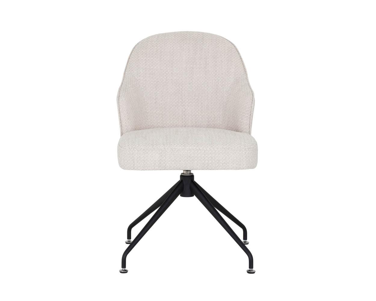 Bretta Swivel Dining Chair - Frankwebs