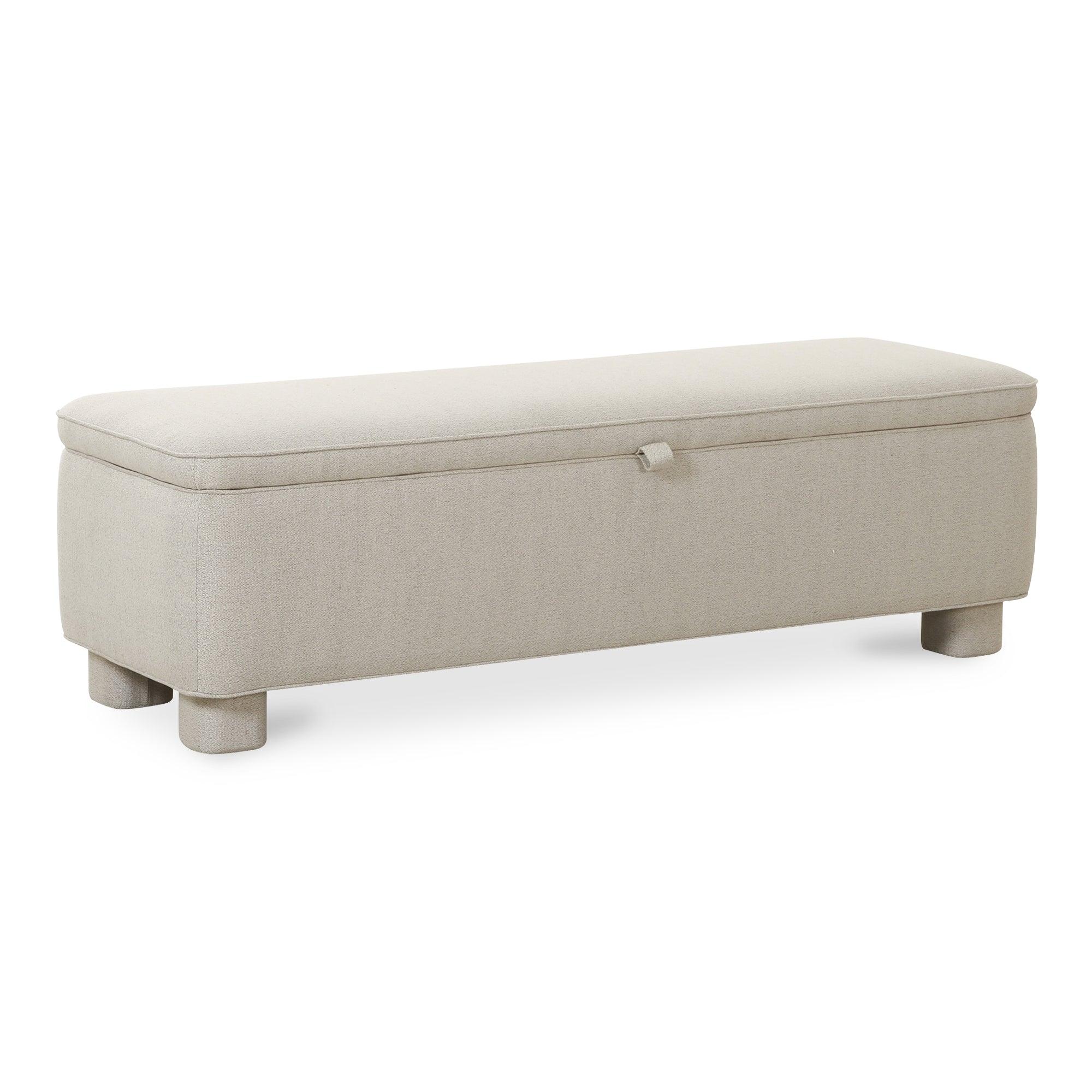 Ichigo Storage Bench Light Grey - Frankwebs