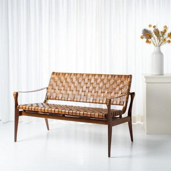 DILAN LEATHER LOVESEAT - Frankwebs