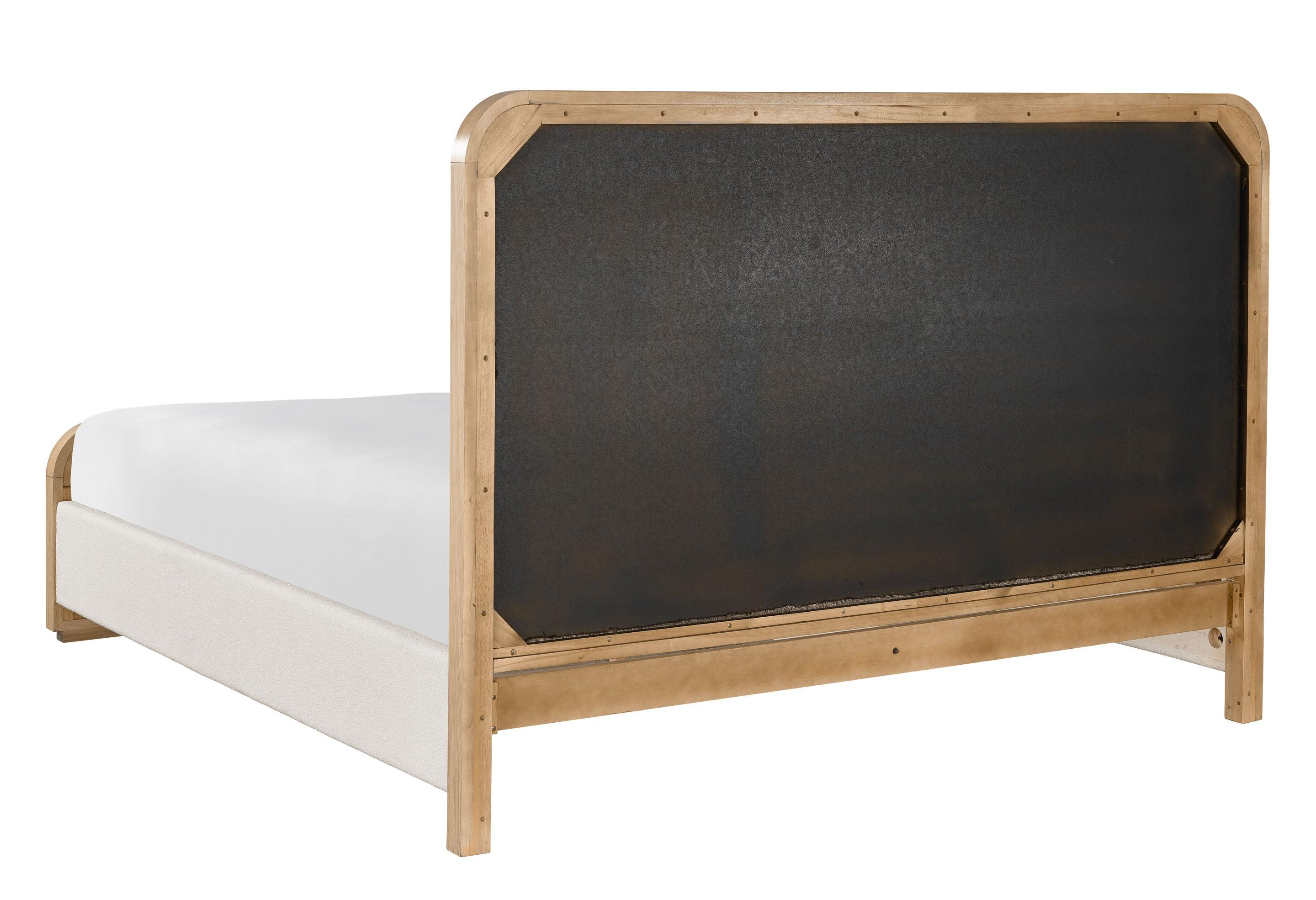 Modern Nomad Upholstered Panel Bed - Frankwebs