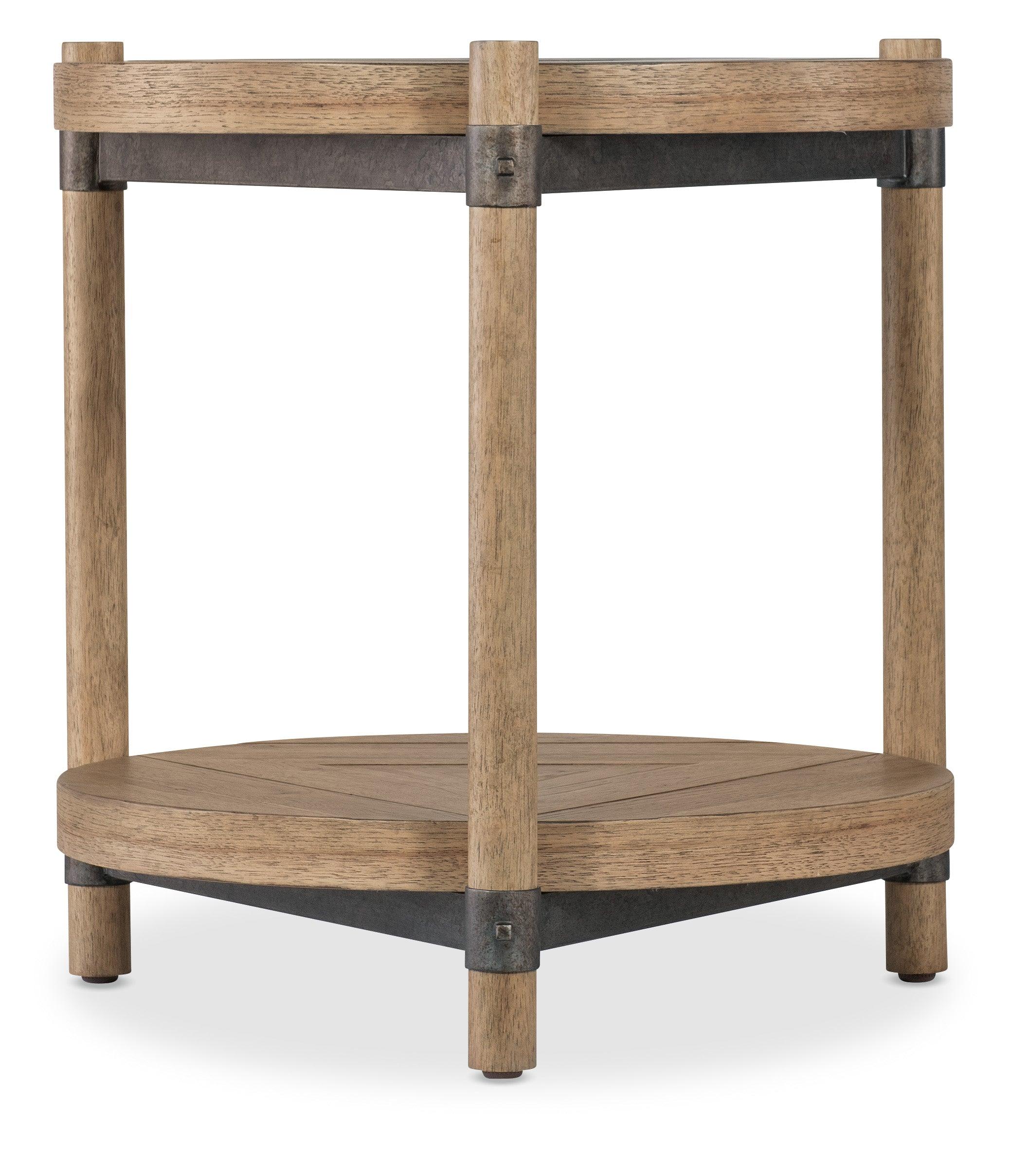 Vineyard Row Round End Table - Frankwebs