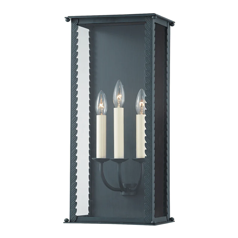 ZUMA 3 LIGHT LARGE EXTERIOR WALL SCONCE - Frankwebs