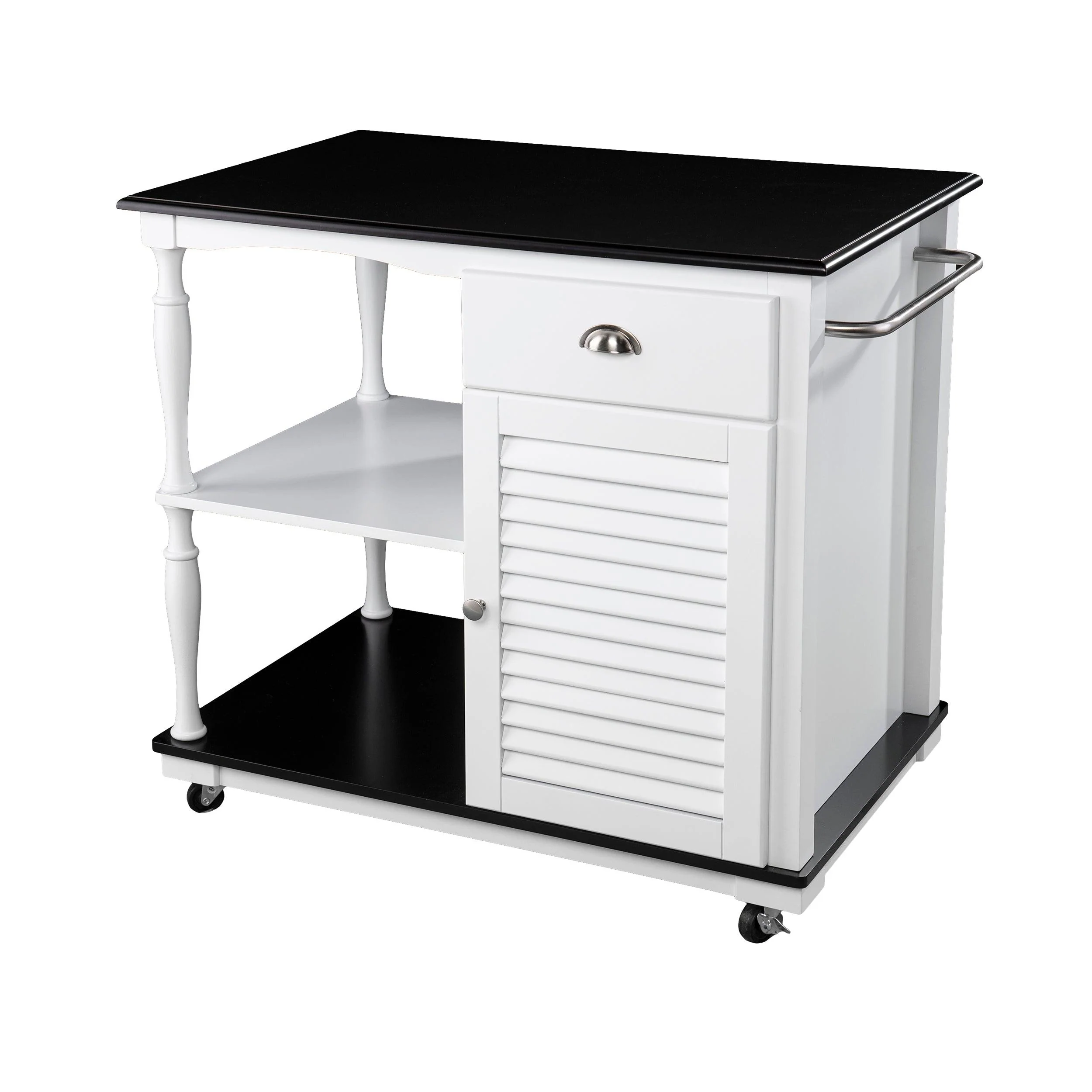 Muxlow Rolling Kitchen Island w/ Storage - Frankwebs