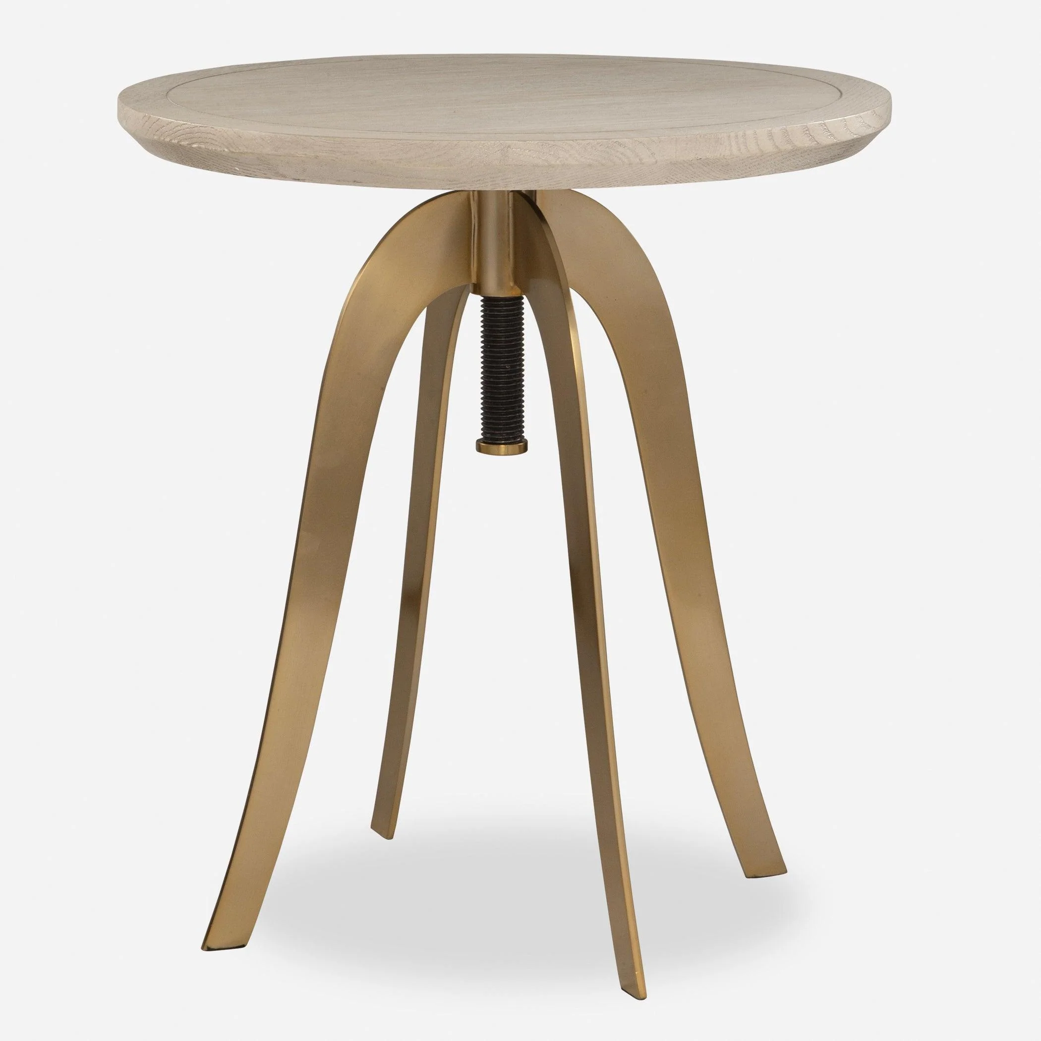 Alice Oak Adjustable Accent Table - Frankwebs