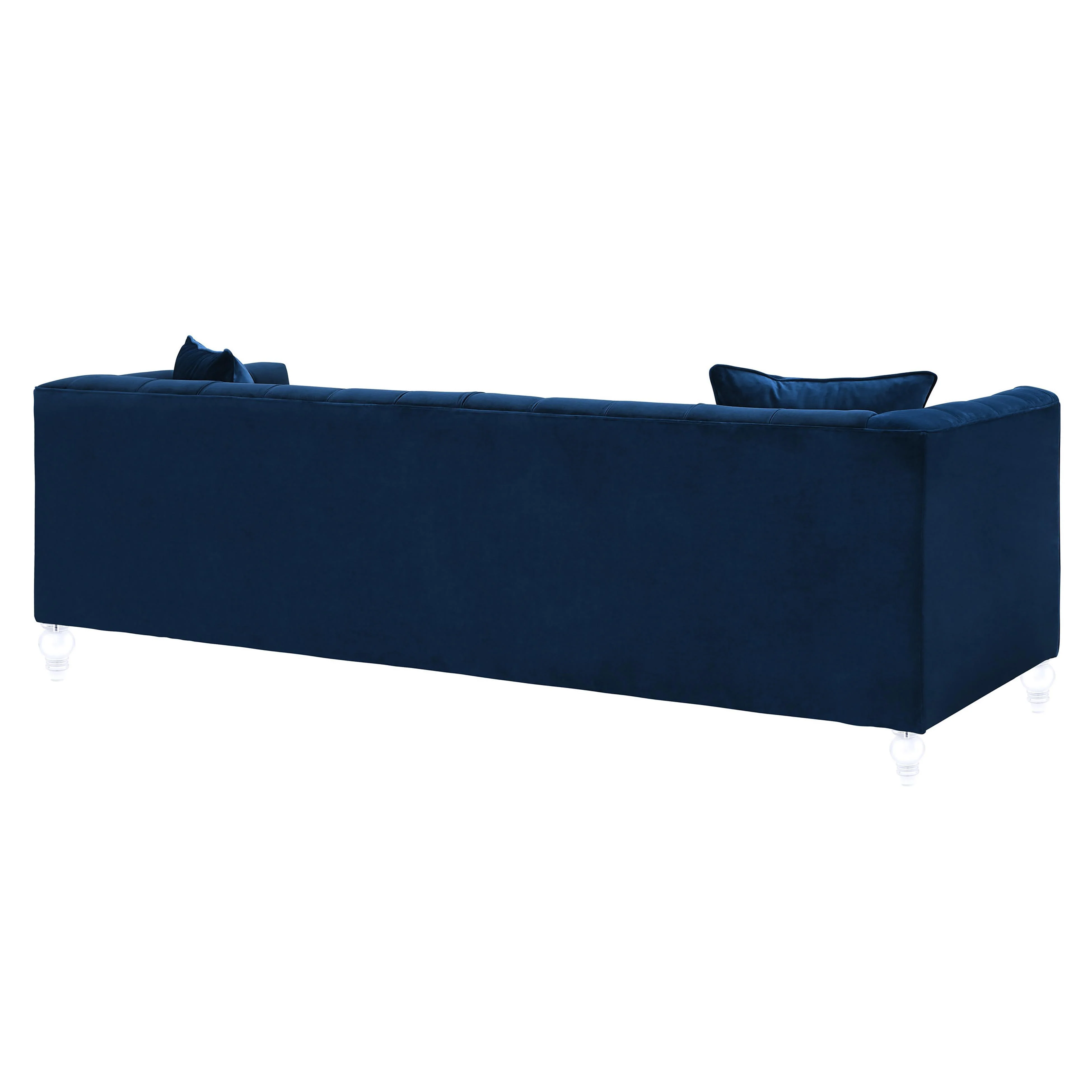 Bea Navy Velvet Sofa - Frankwebs