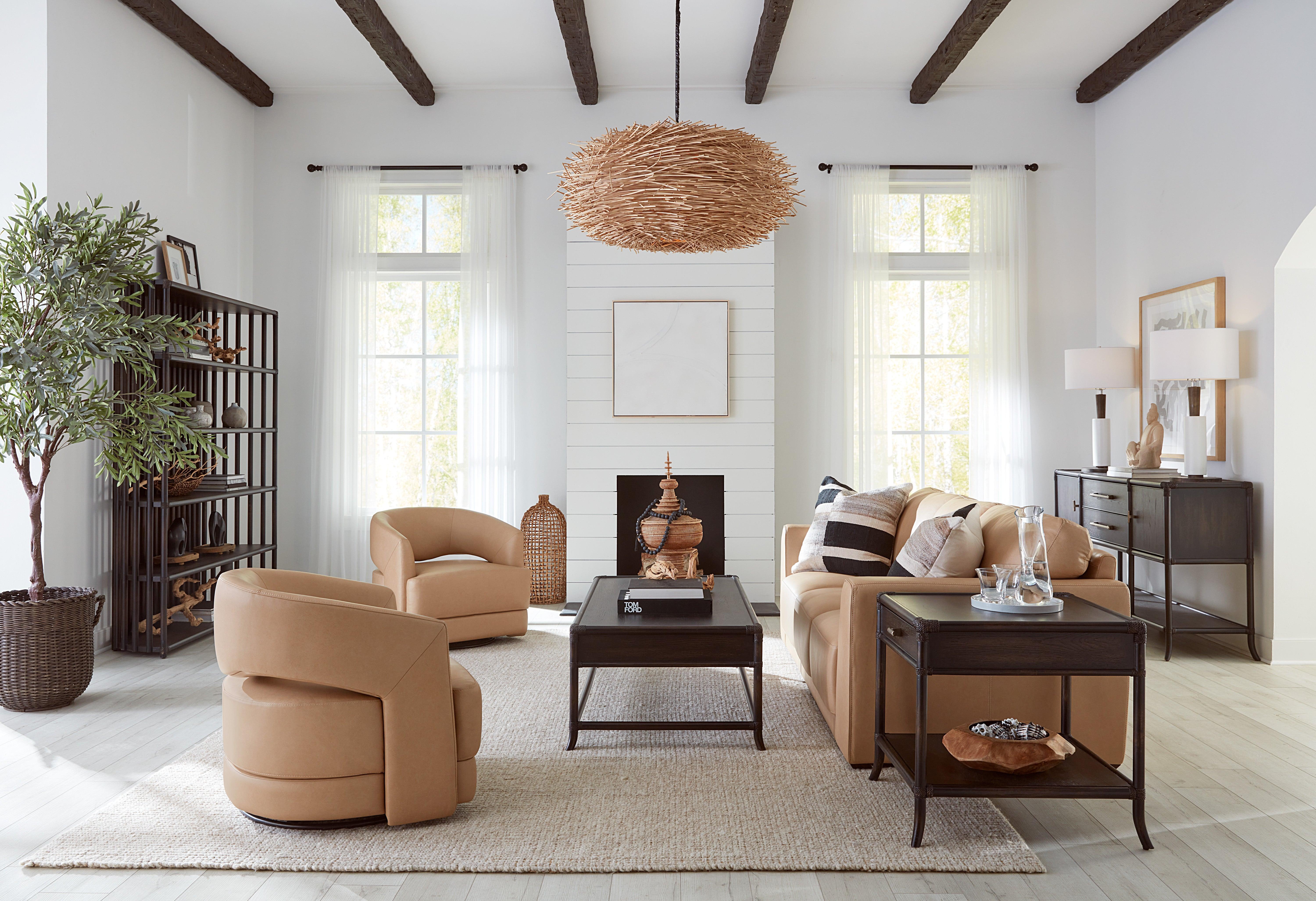 Retreat Pole Rattan Cocktail Table - Frankwebs