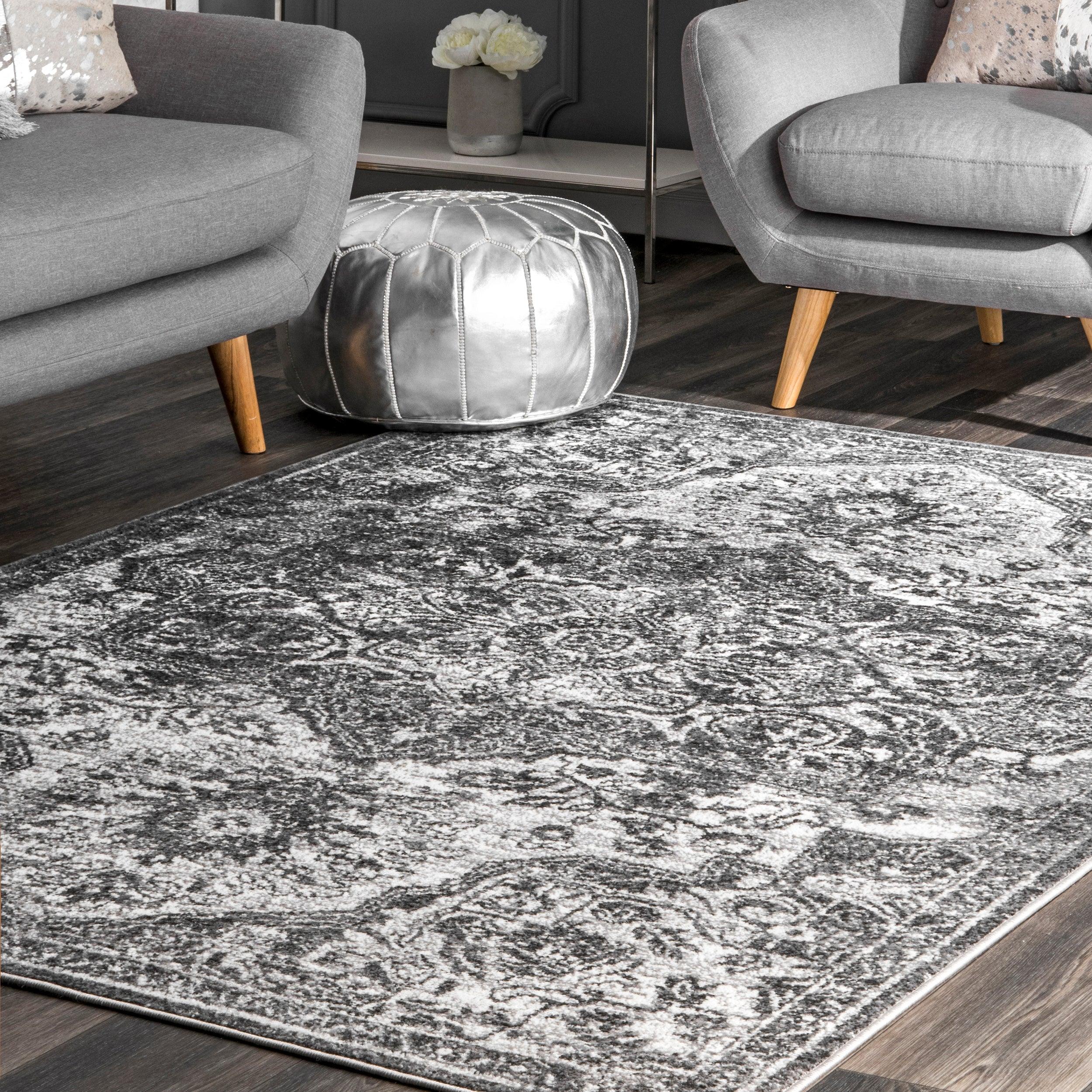 Maryanne Transitional Medallion Area Rug - Frankwebs
