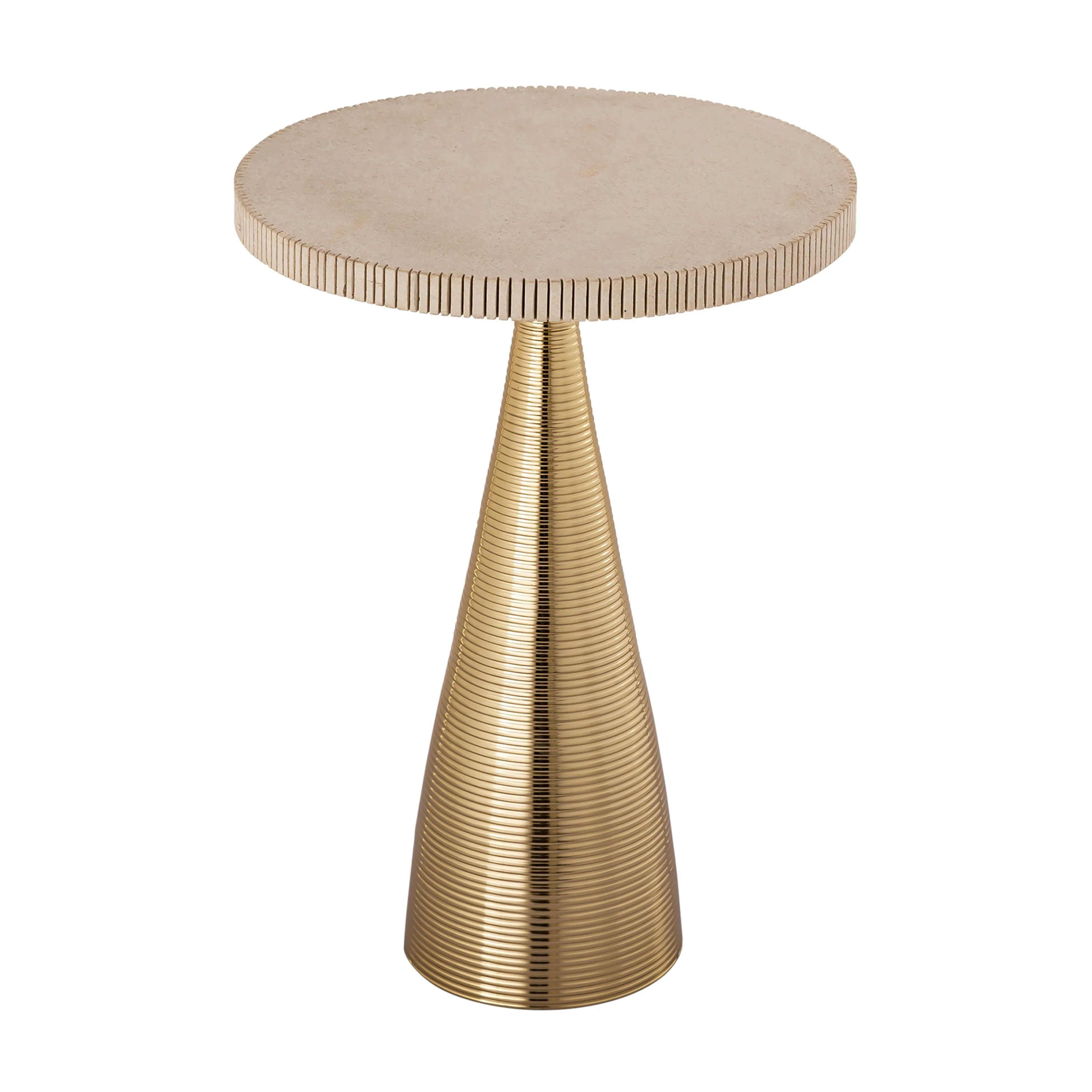 Celeste Ribbed Side Table - Frankwebs