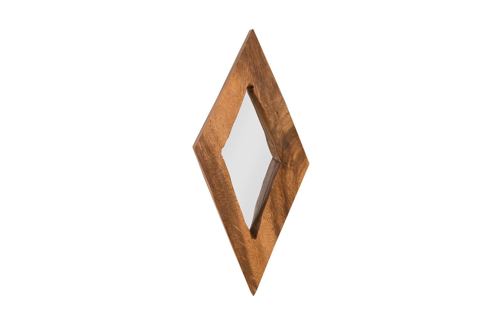 Diamond Mirror, SM, Natural - Frankwebs