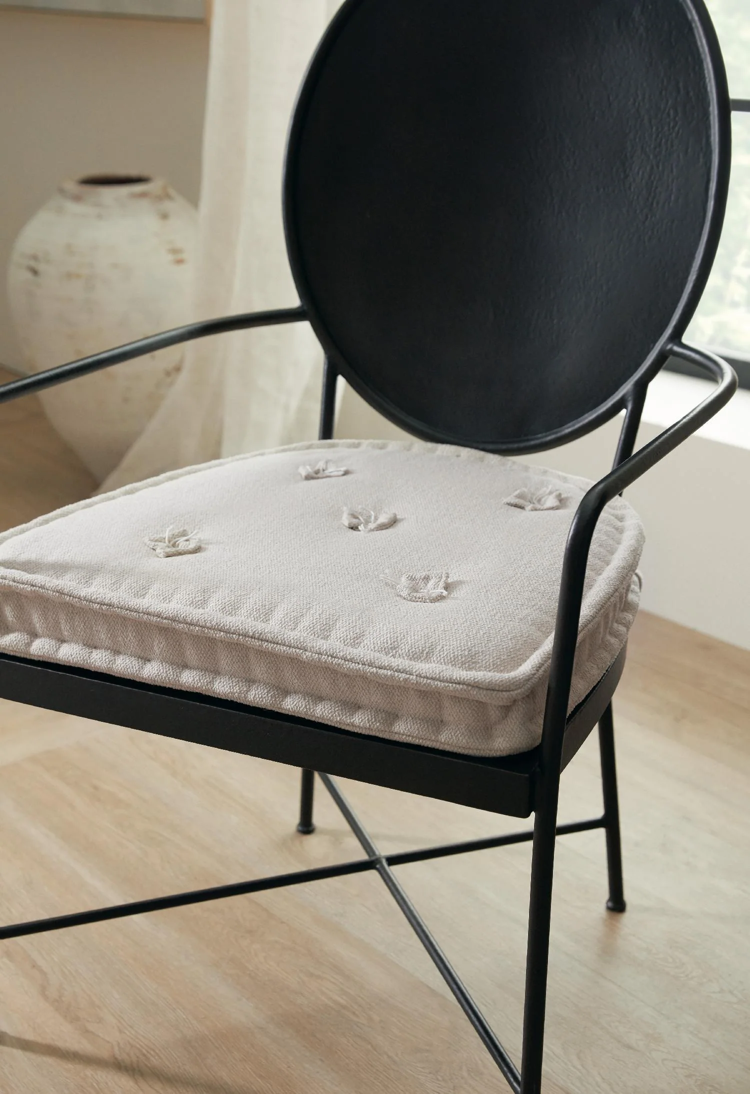 Ciao Bella Metal Arm Chair - Set of 2 - Frankwebs