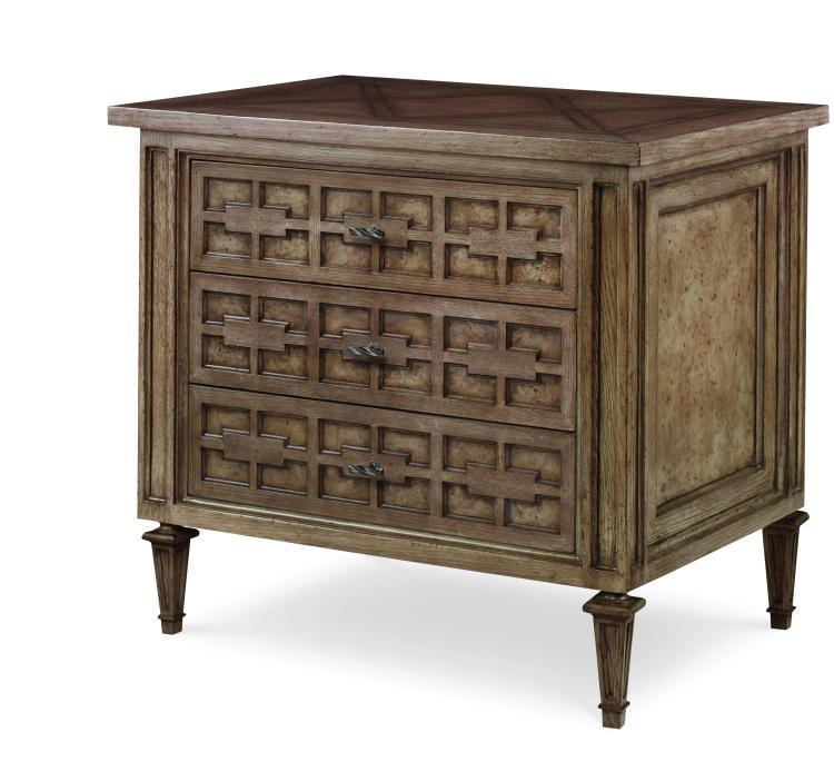 Casa Bella Three Drawer Nightstand - Frankwebs