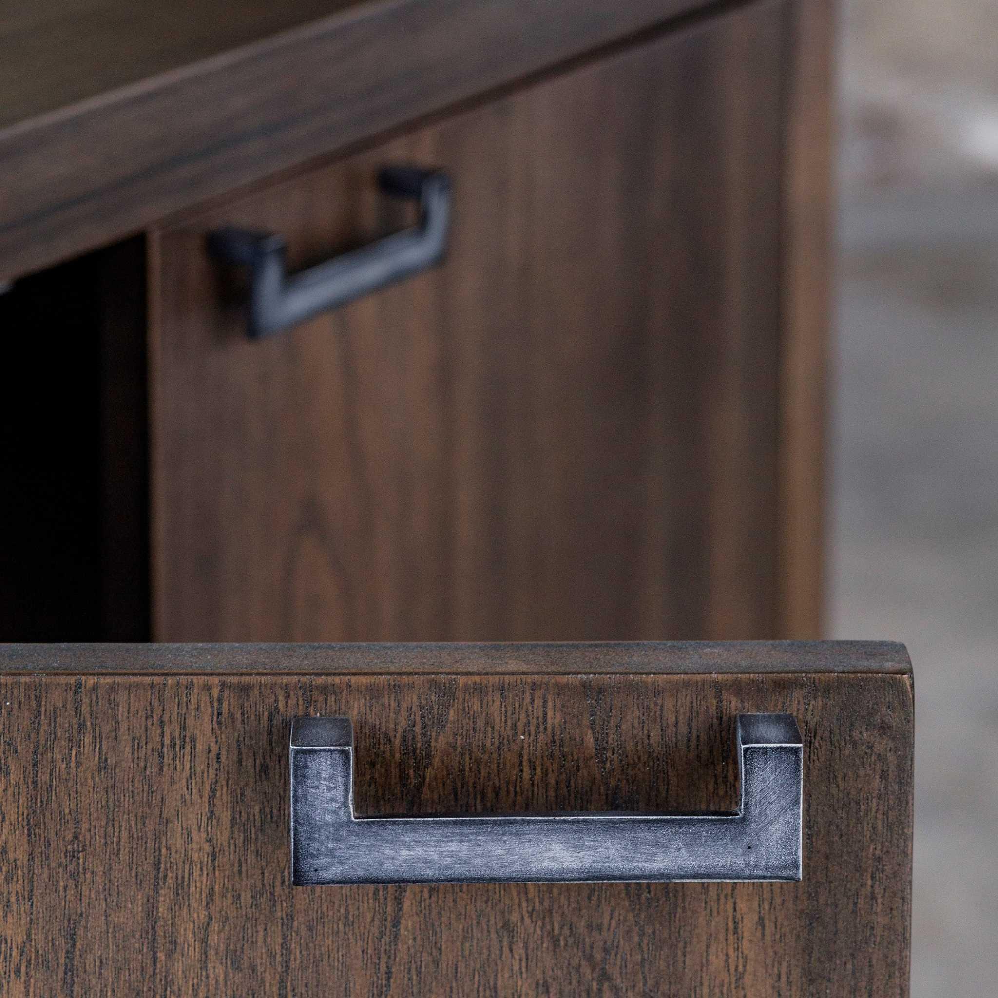 Nadie Light Walnut Console Cabinet - Frankwebs