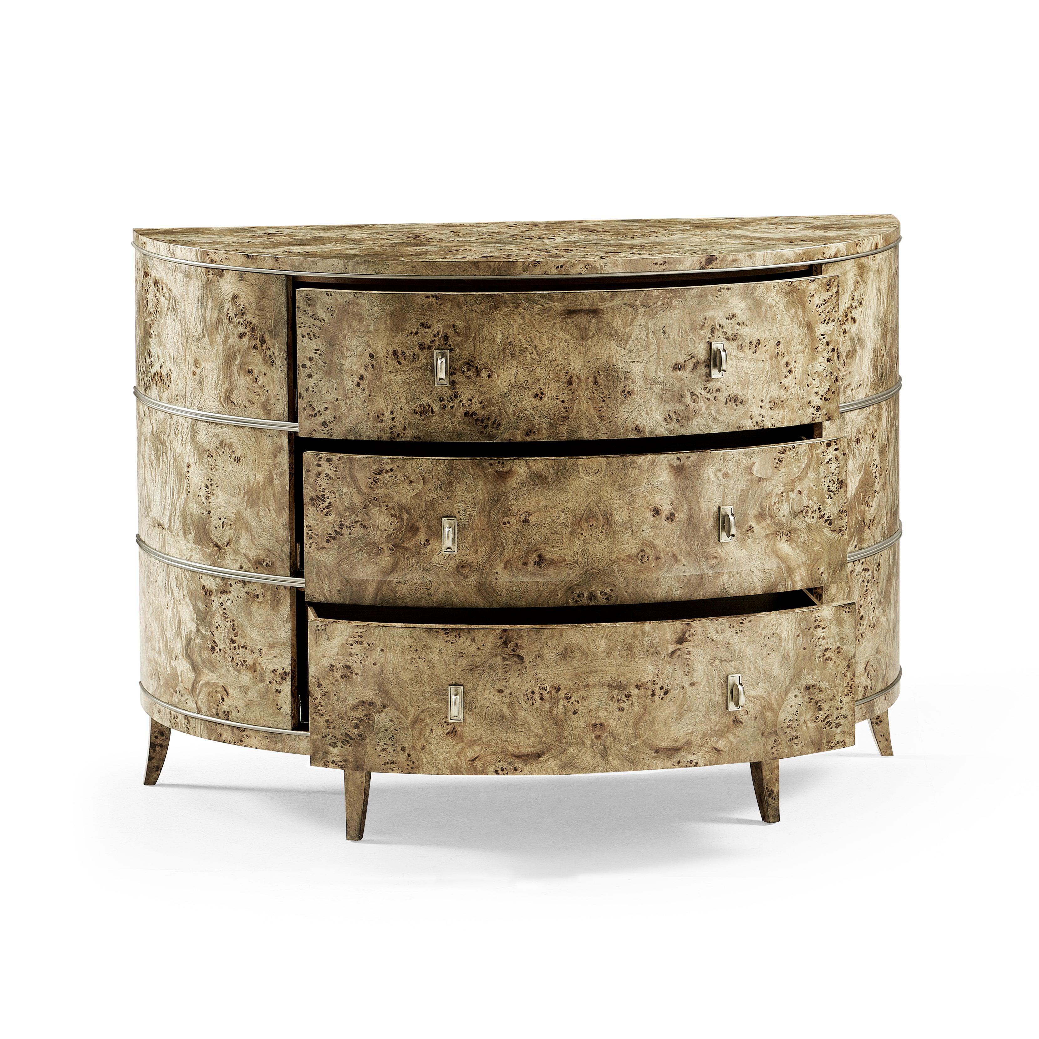 Reimagined Fulgurite Mappa Burl Demilune - Frankwebs