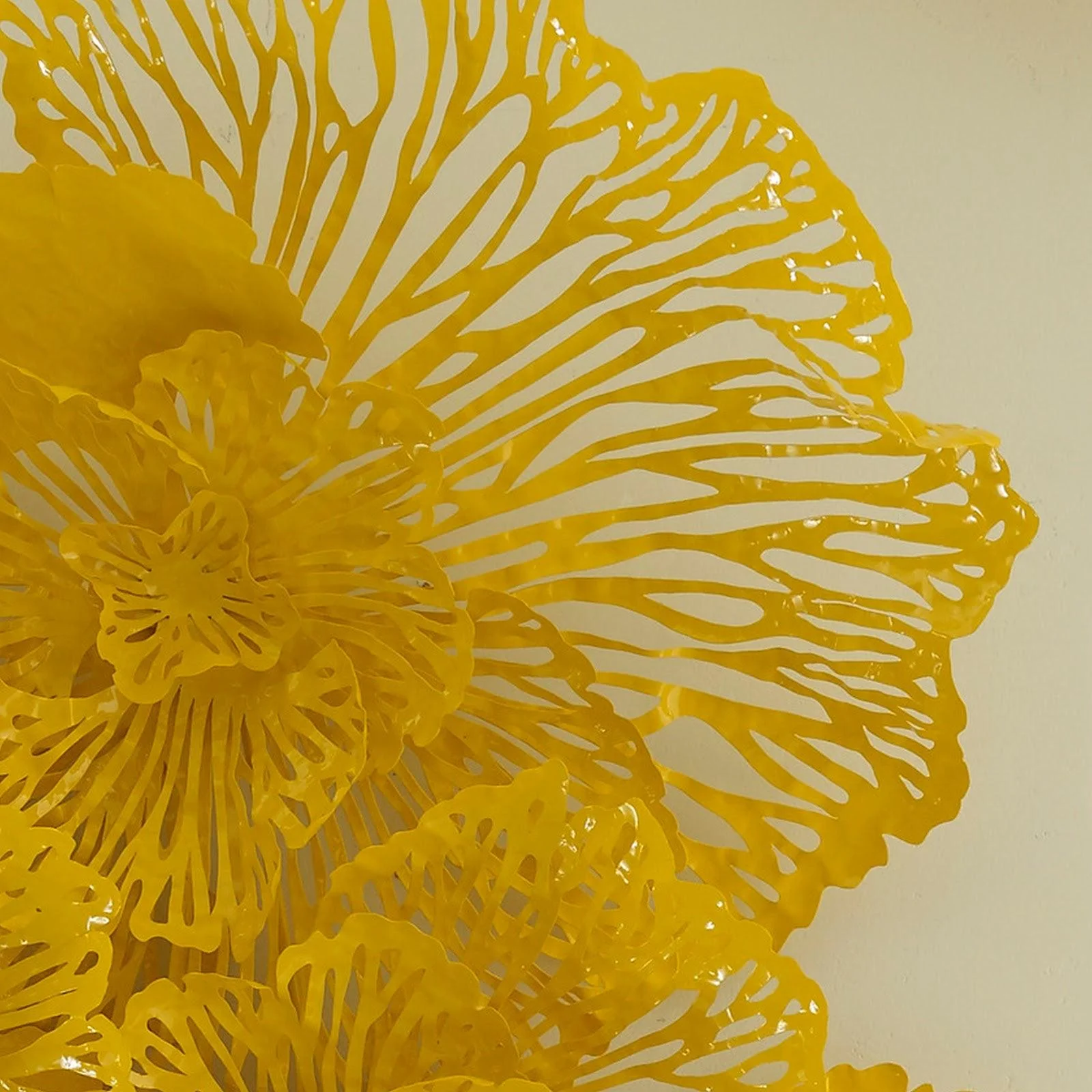 Flower Wall Art, Small, Dandelion, Metal - Frankwebs