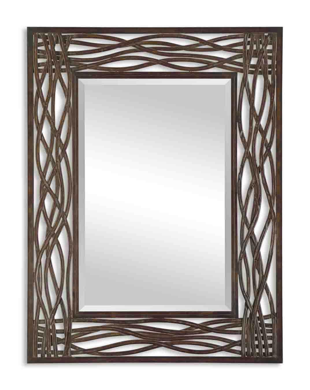 DORIGRASS BROWN METAL MIRROR - Frankwebs
