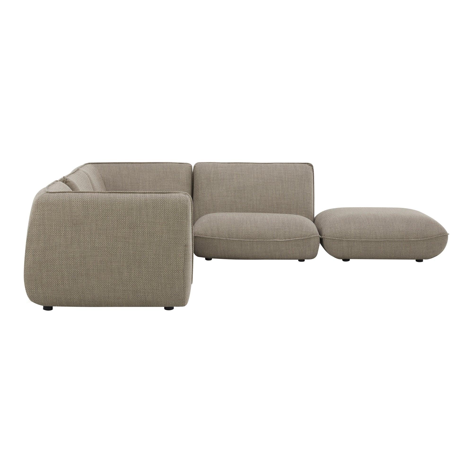 Zeppelin Dream Modular Sectional Speckled Pumice - Frankwebs