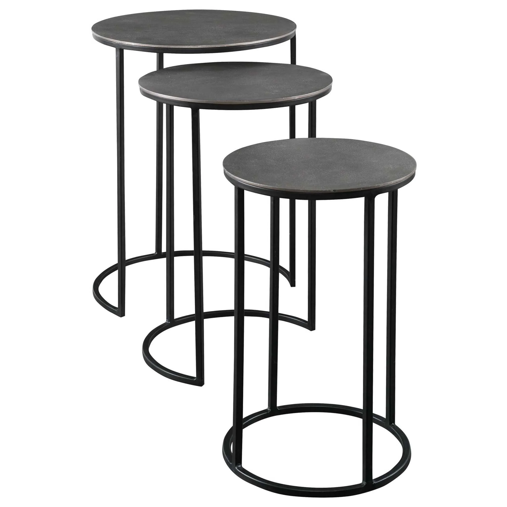 Erik Metal Nesting Tables, S/3 - Frankwebs